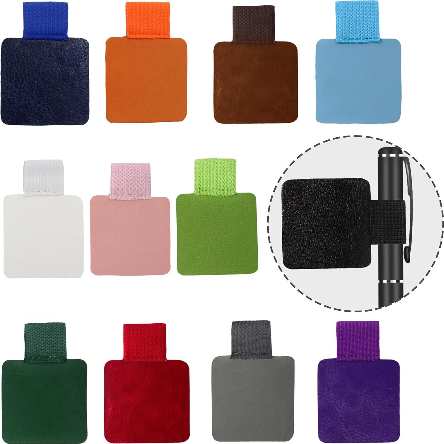 12 Soportes de Lazo para Bolígrafo AUXBC Autoadhesivos