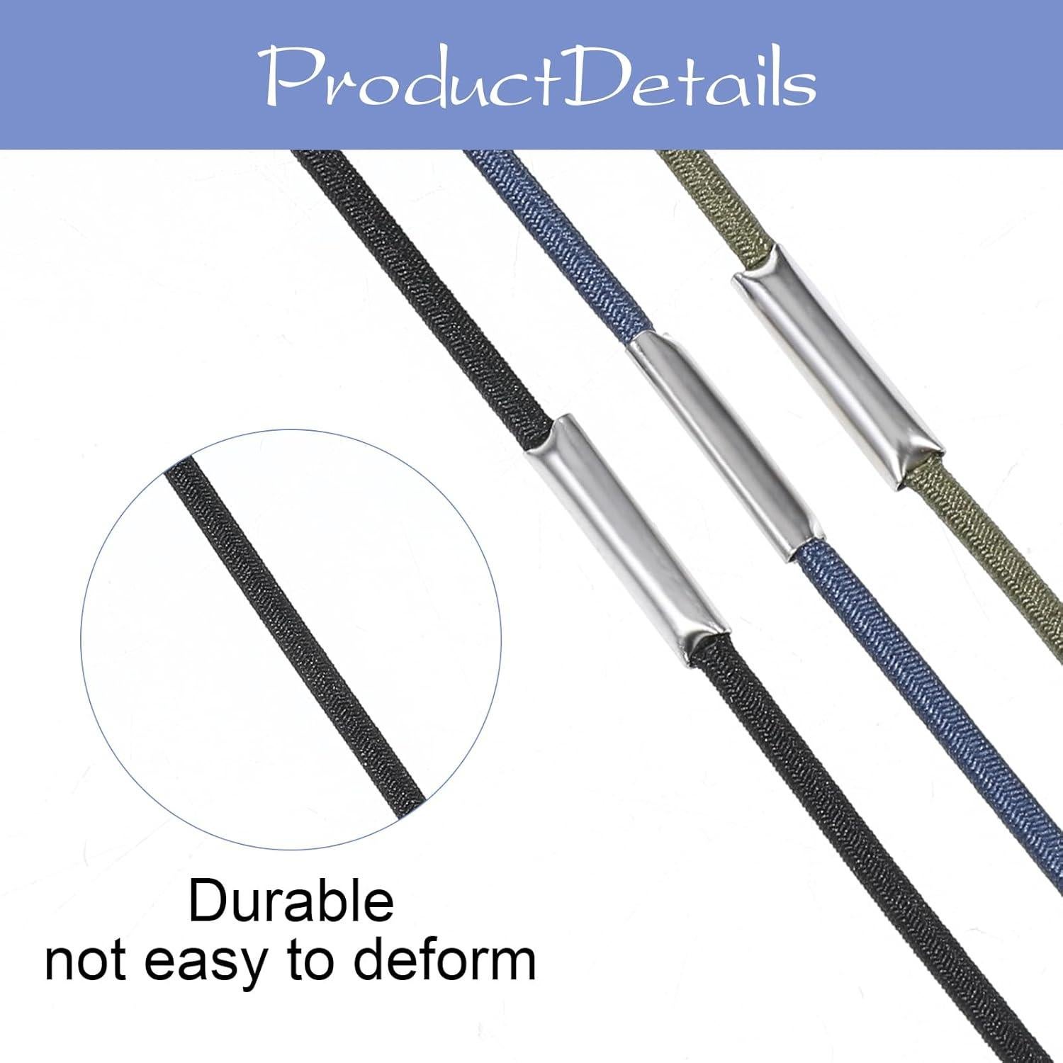 10 Bandas Elásticas para Cuadernos Aysatogc - Tamaño Estándar