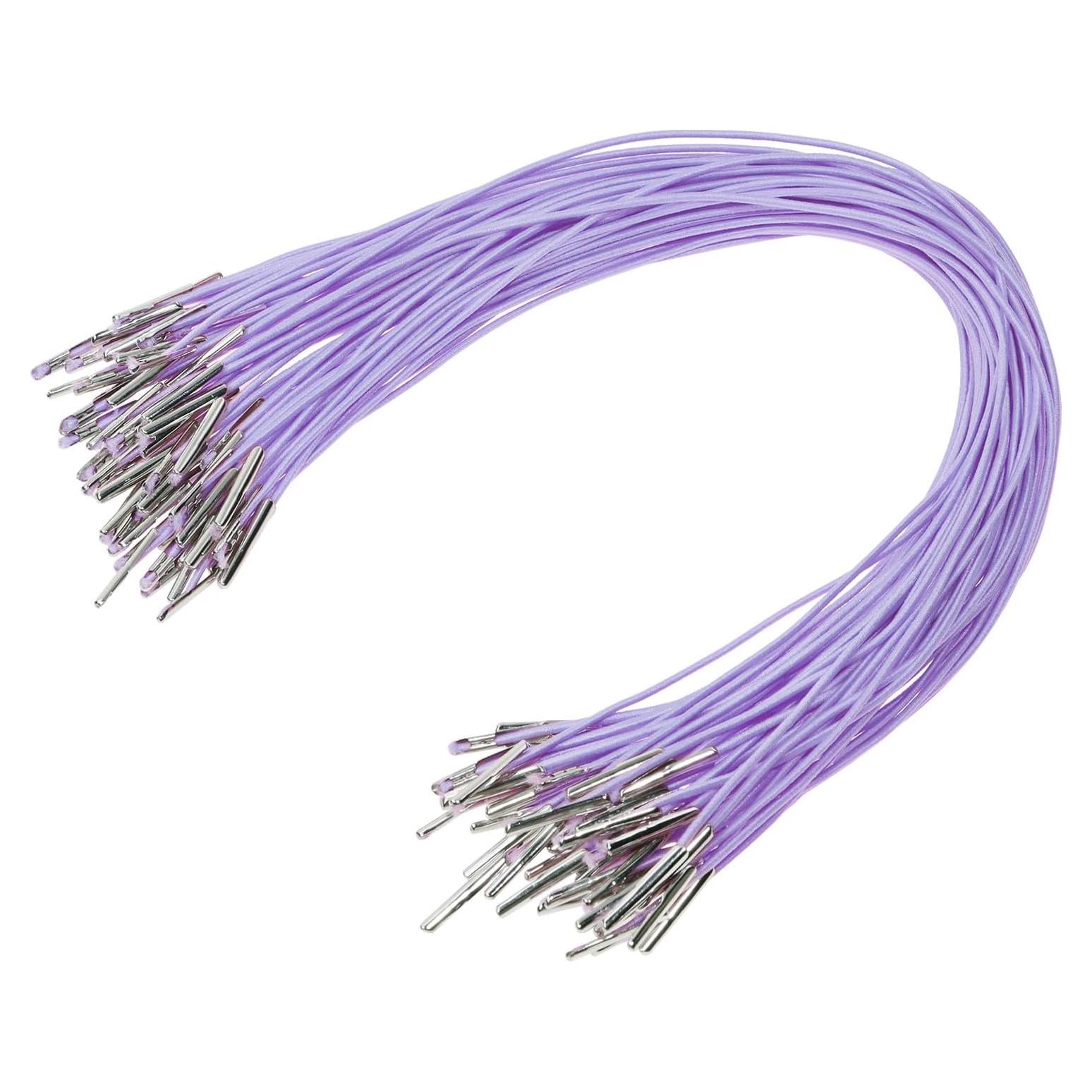 Cuerdas Elásticas con Extremos Metálicos ONLYKXY 30cm 60pcs