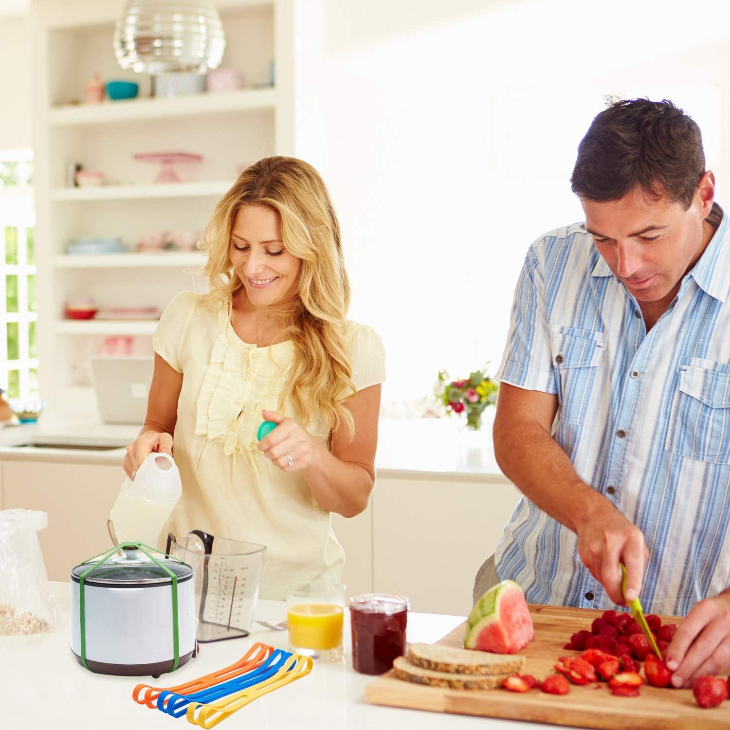 Bandas de Goma de Silicona Multicolor Outus - 20 Piezas