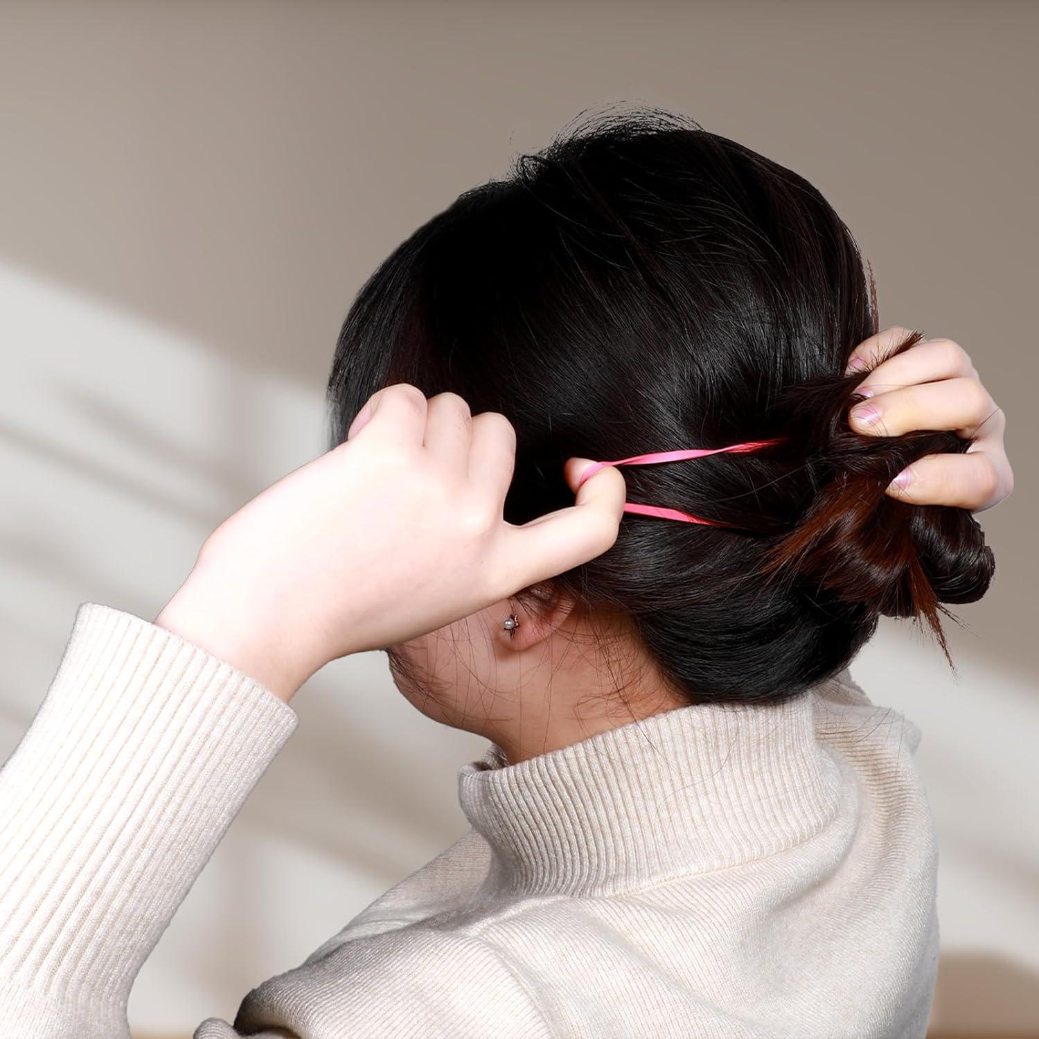 30 Bandas de Goma de Silicona Coloridas Lusofie 7.87x5.91cm