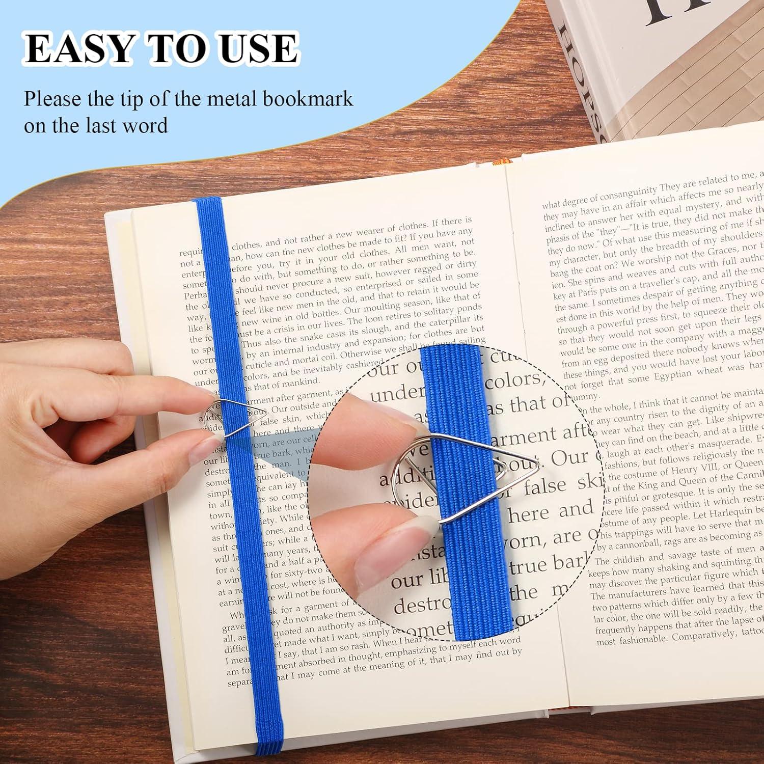 Juego de Marcadores Elásticos TaoBary Color Retro con Clips