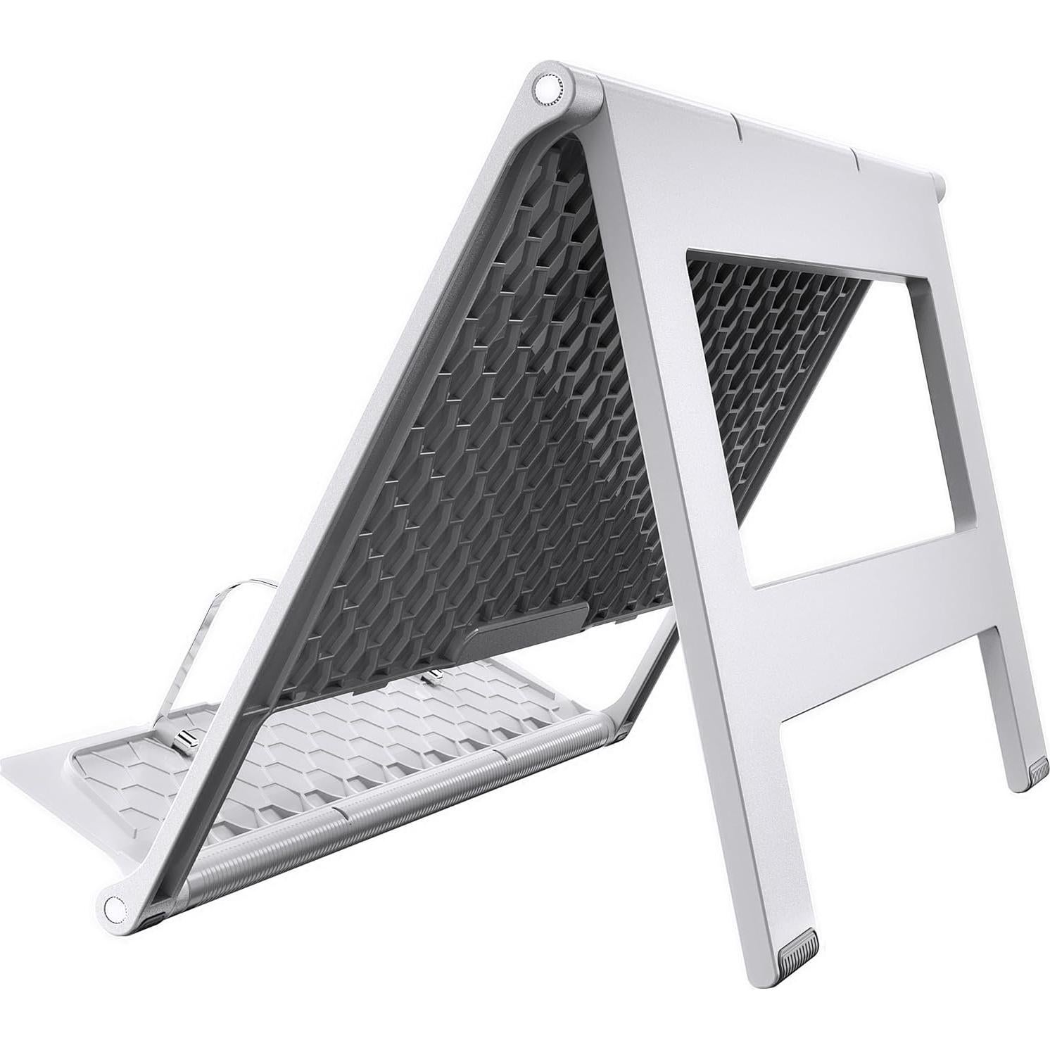 Soporte de Libro Ajustable Readaeer Blanco 30x22 cm Ligero