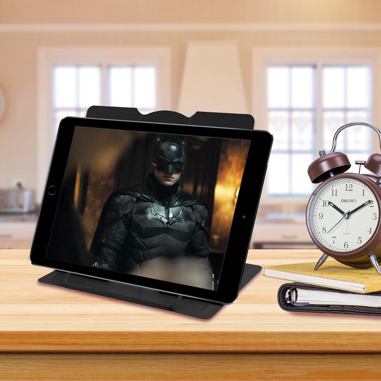 Soporte de Libro Ajustable Camelmother Metal Negro 22.4x20.1cm