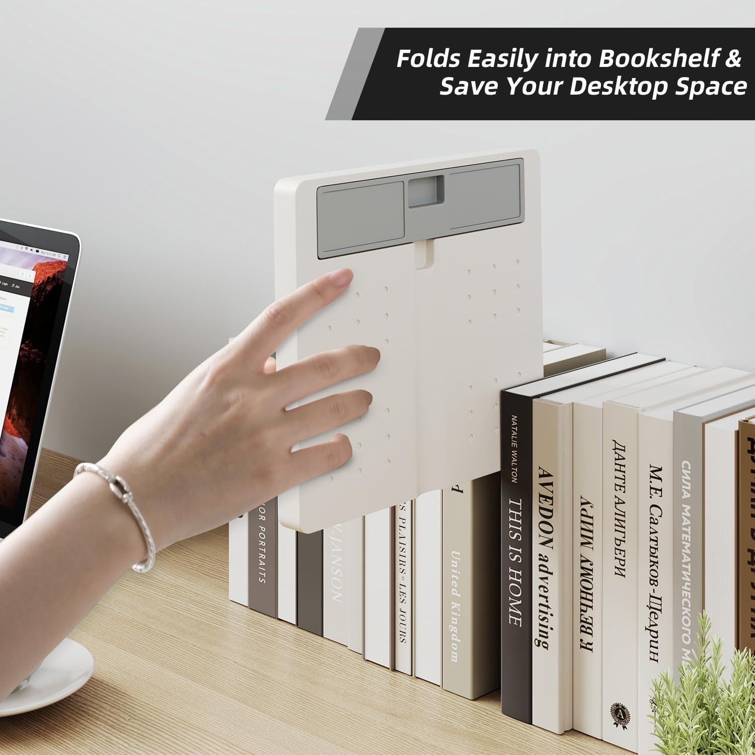 Soporte de Libro Portátil BOKIOVIN Ajustable para Cocina