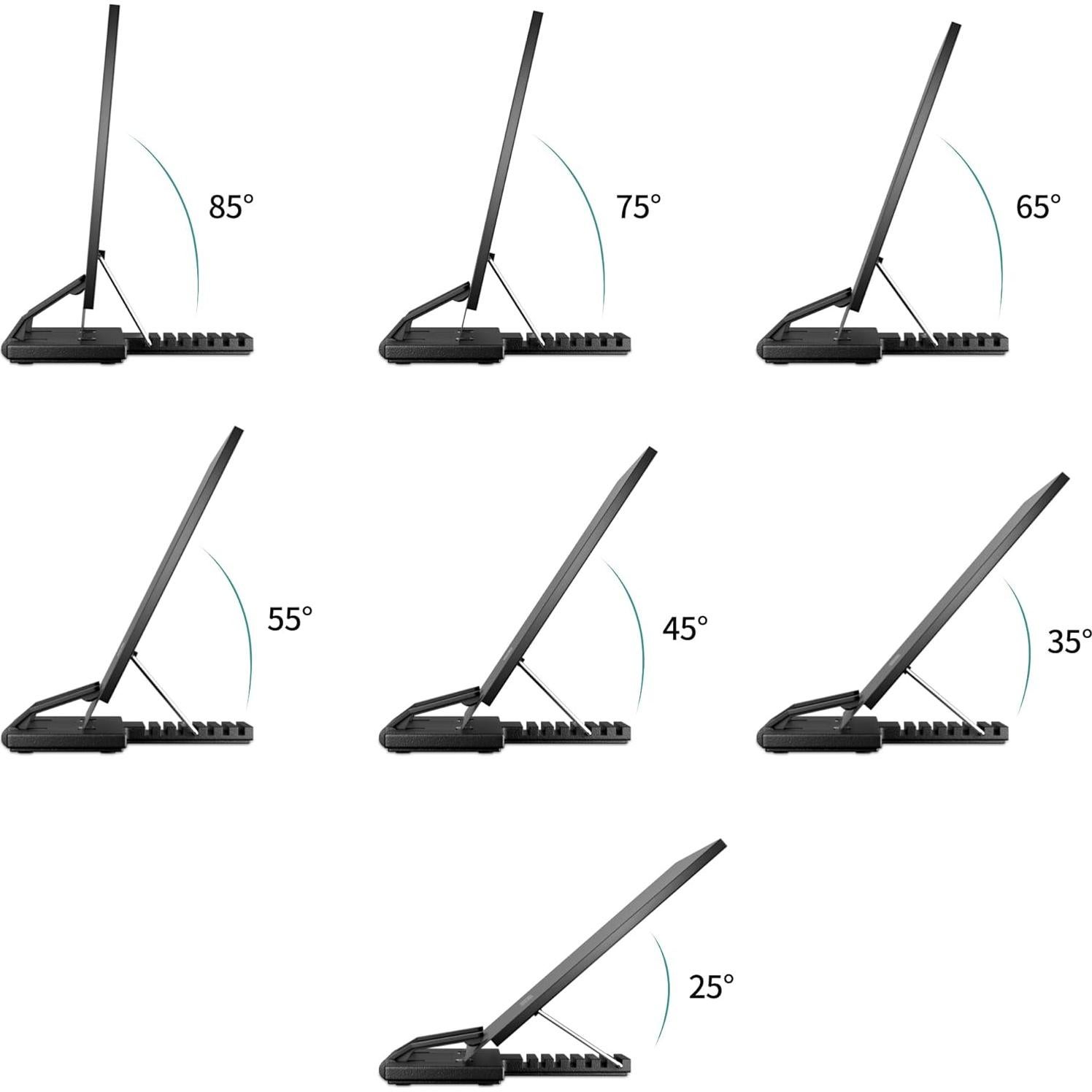 Soporte de Libro Metálico READAEER Ajustable 28.5x23.6 cm