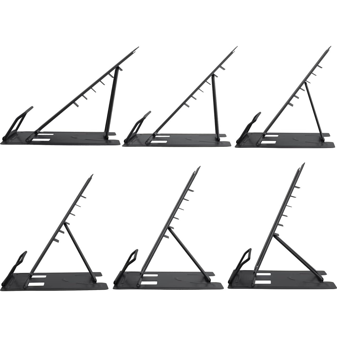 Soporte de Libro Ajustable Honagu Negro para Escritorio 22 cm