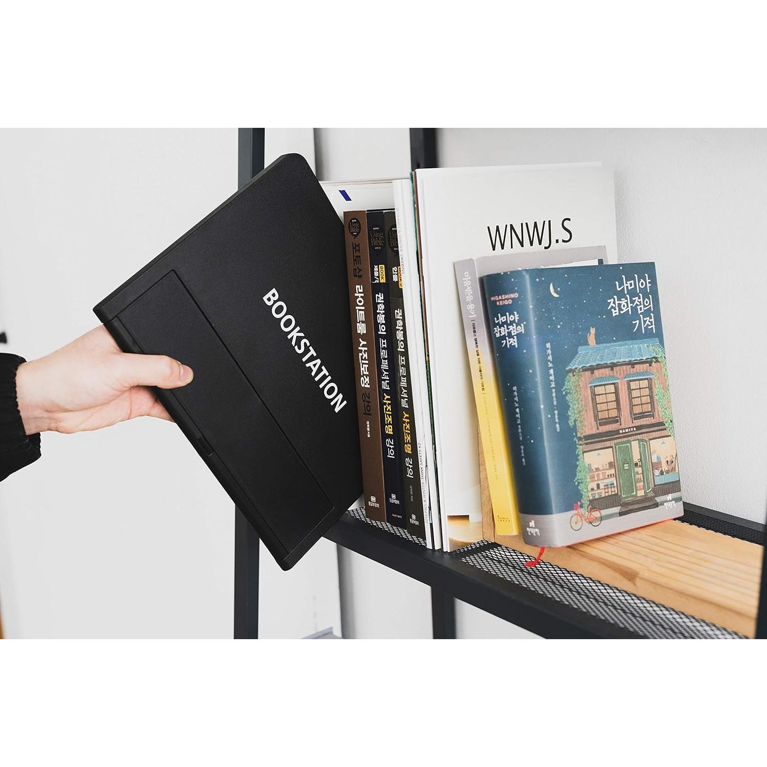 Mesa de Lectura Portátil BOOKSTATION Blanca 27x21 cm