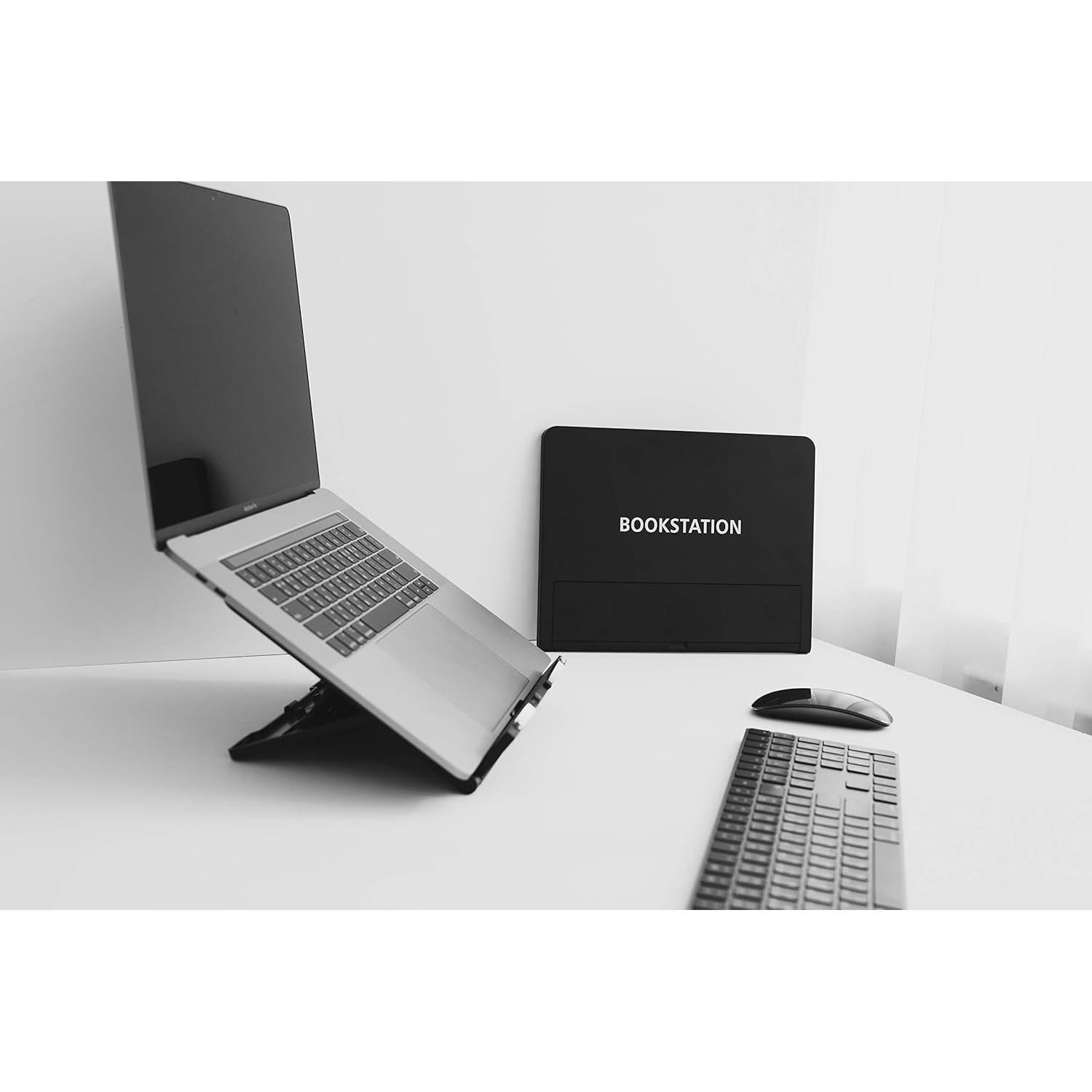 Mesa de Lectura Portátil BOOKSTATION Blanca 27x21 cm