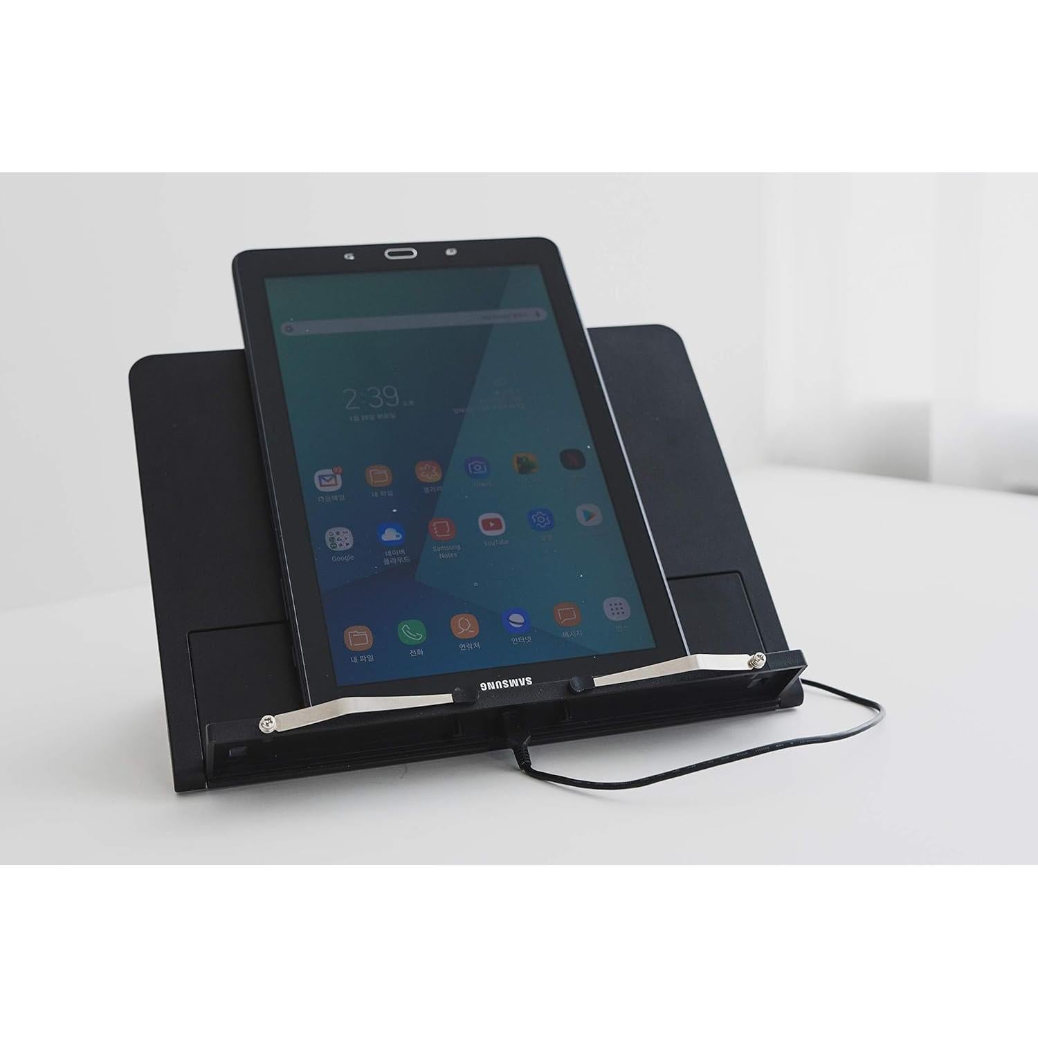 Mesa de Lectura Portátil BOOKSTATION Blanca 27x21 cm