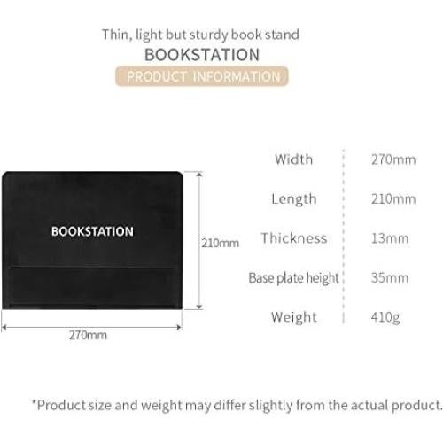 Mesa de Lectura Portátil BOOKSTATION Blanca 27x21 cm