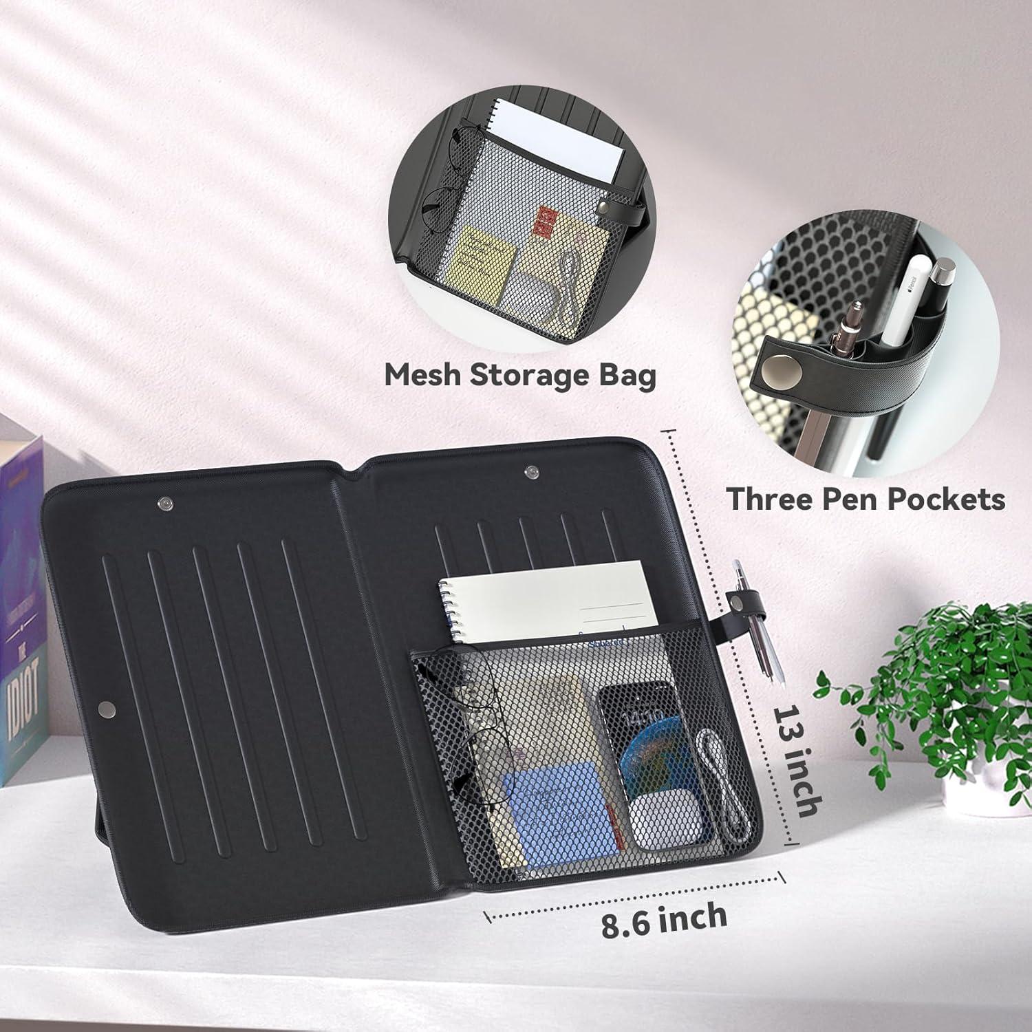 Soporte de Libro Plegable KDD con Almacenamiento y Correas