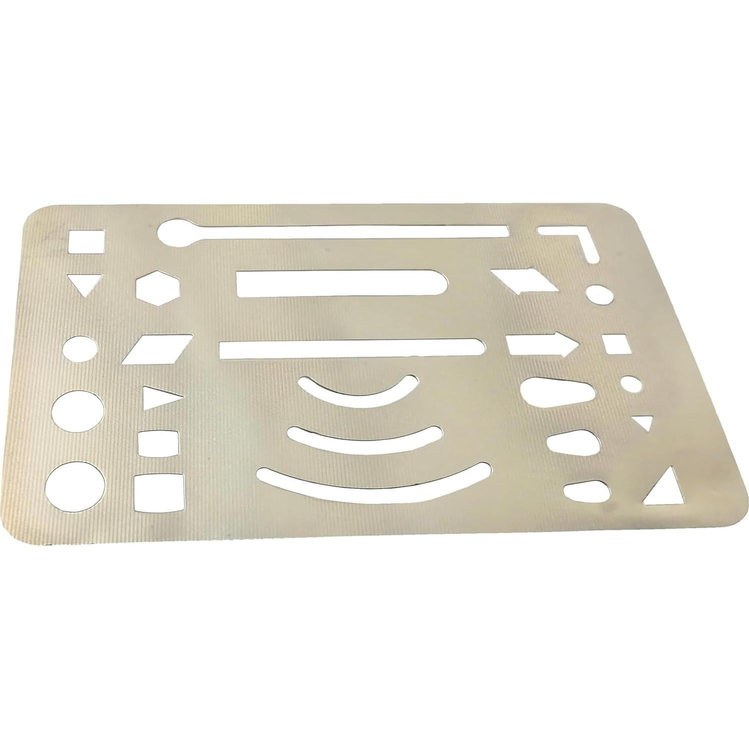 Escudo de Borrado KR.LIF 2 pcs Acero Inoxidable Dibujo