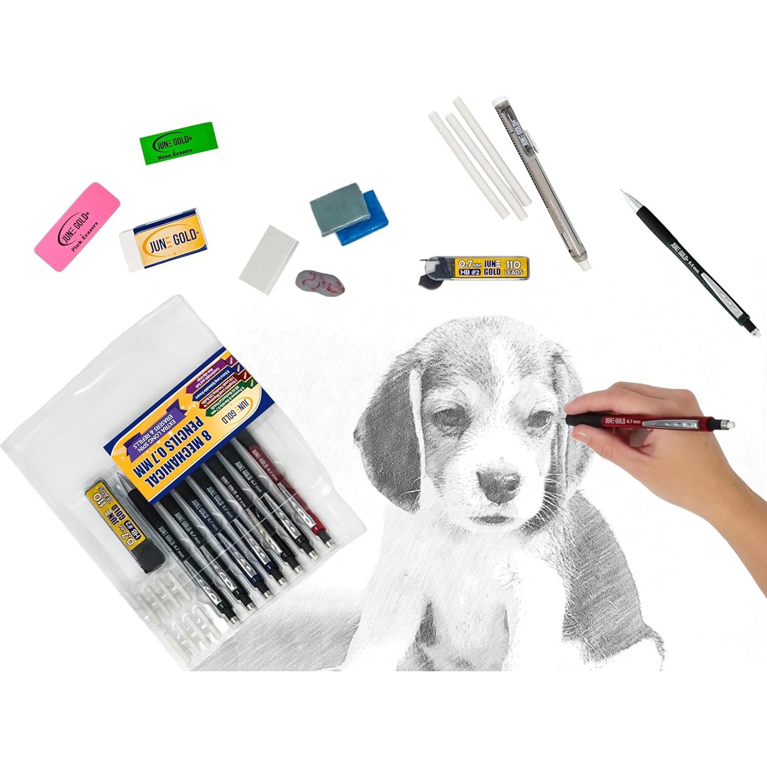 Borradores Amasados Grises June Gold 18 Unidades 4x3x0.7 cm