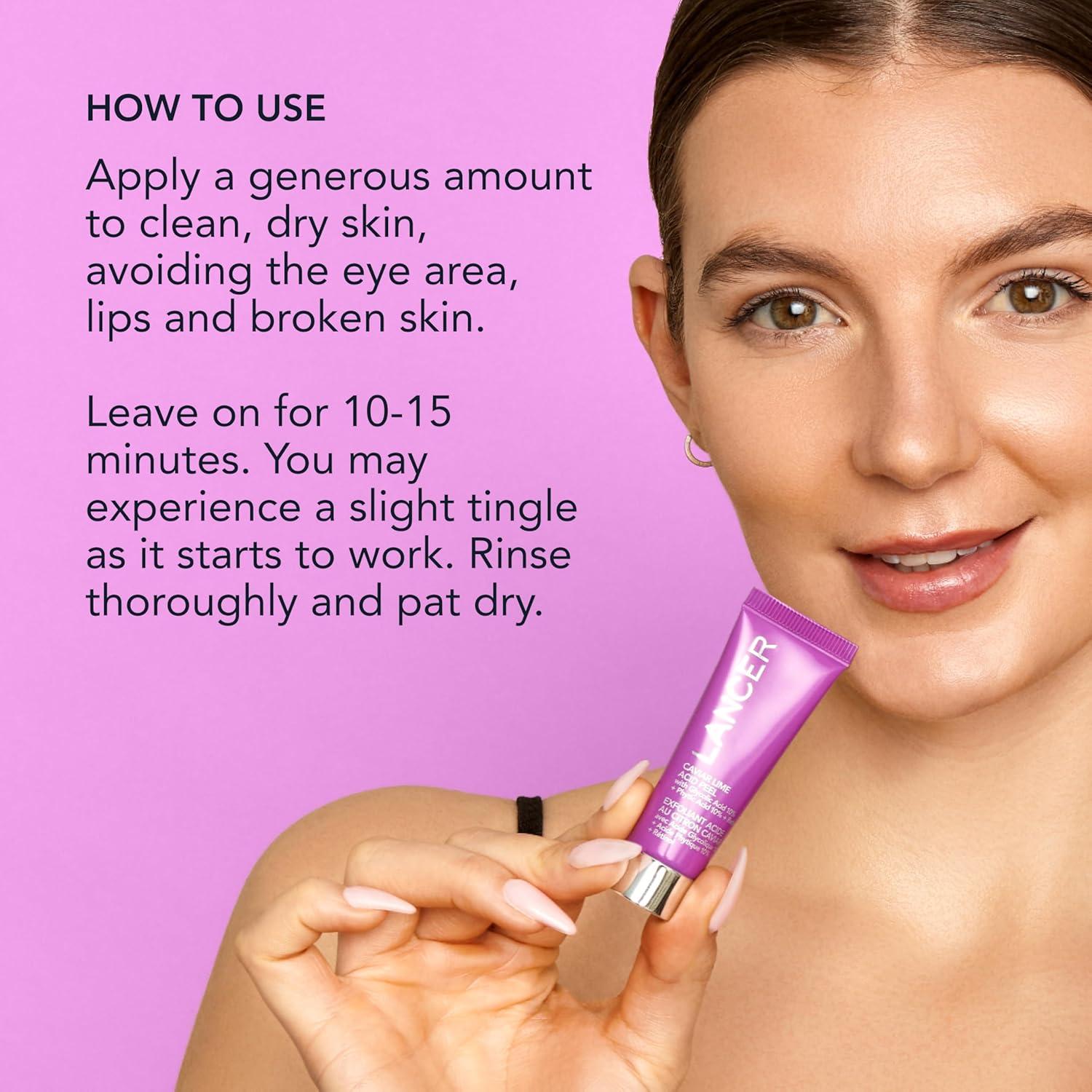 Peeling Químico Facial Lancer Skincare Caviar Lime 14.79ml