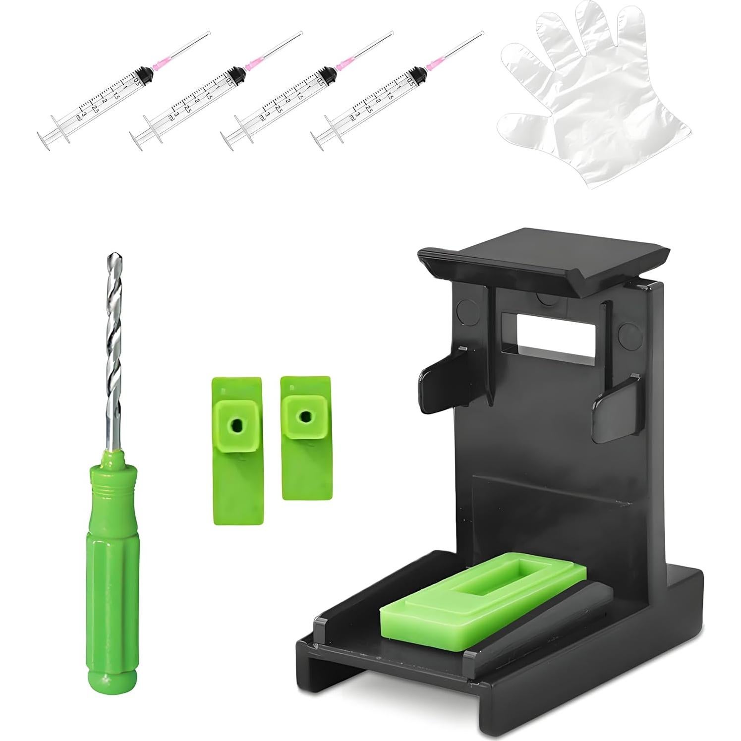 Kit de Herramientas de Recarga de Tinta KSI 5 en 1 para HP