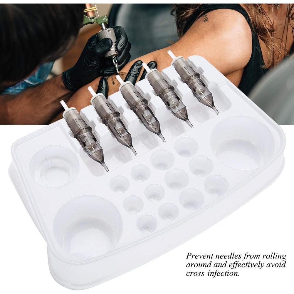 Bandejas desechables para cartuchos Semme - 12 Pcs - Plástico