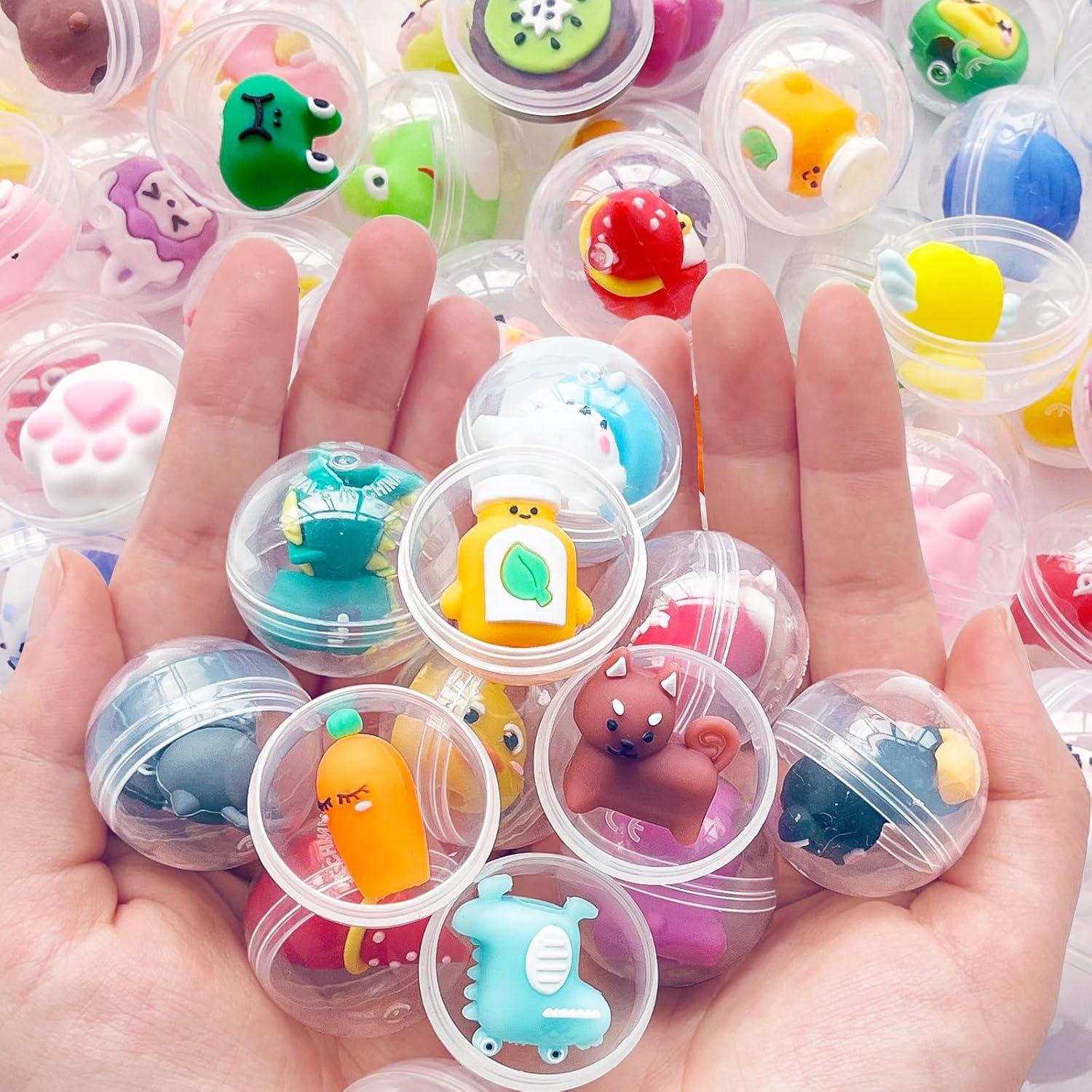 100 Mini Toppers de Lápiz Kawaii con Juguetes - Regalos Escolares