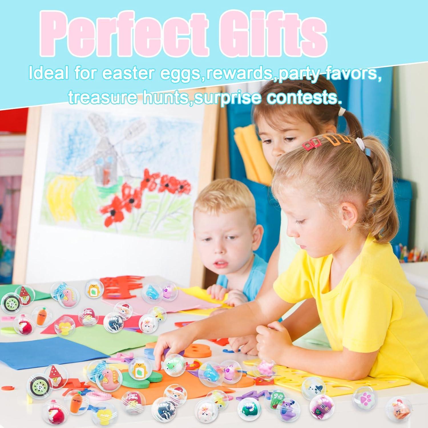 100 Mini Toppers de Lápiz Kawaii con Juguetes - Regalos Escolares