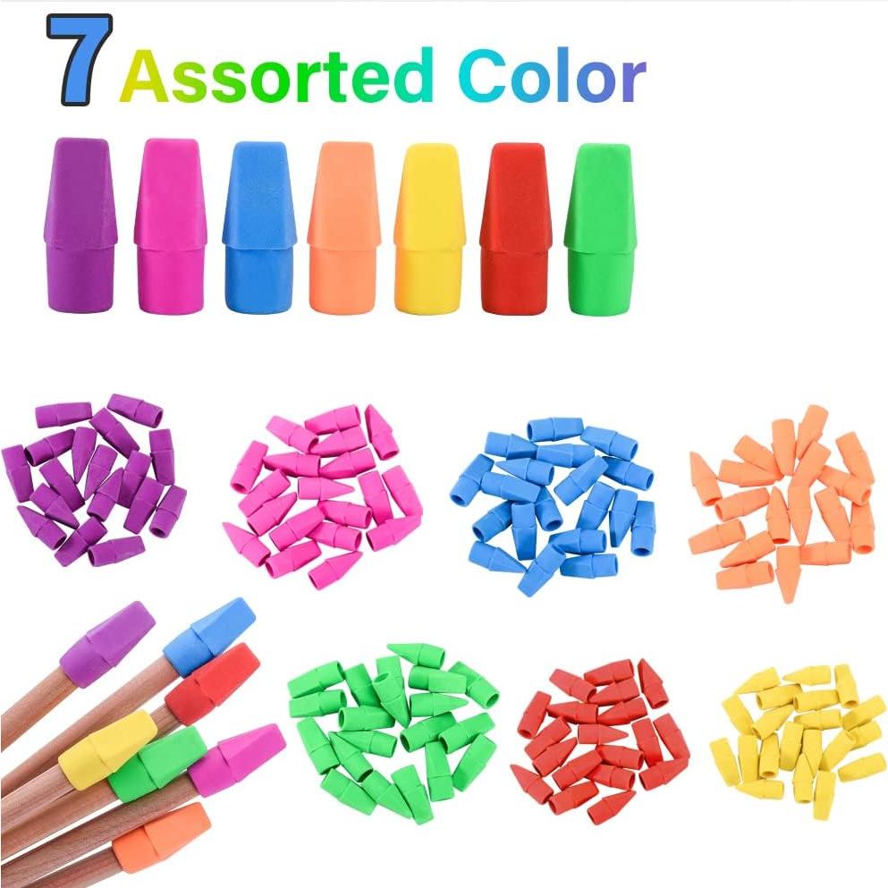 Borradores de goma Sooetz 120 Pack 7 colores surtidos