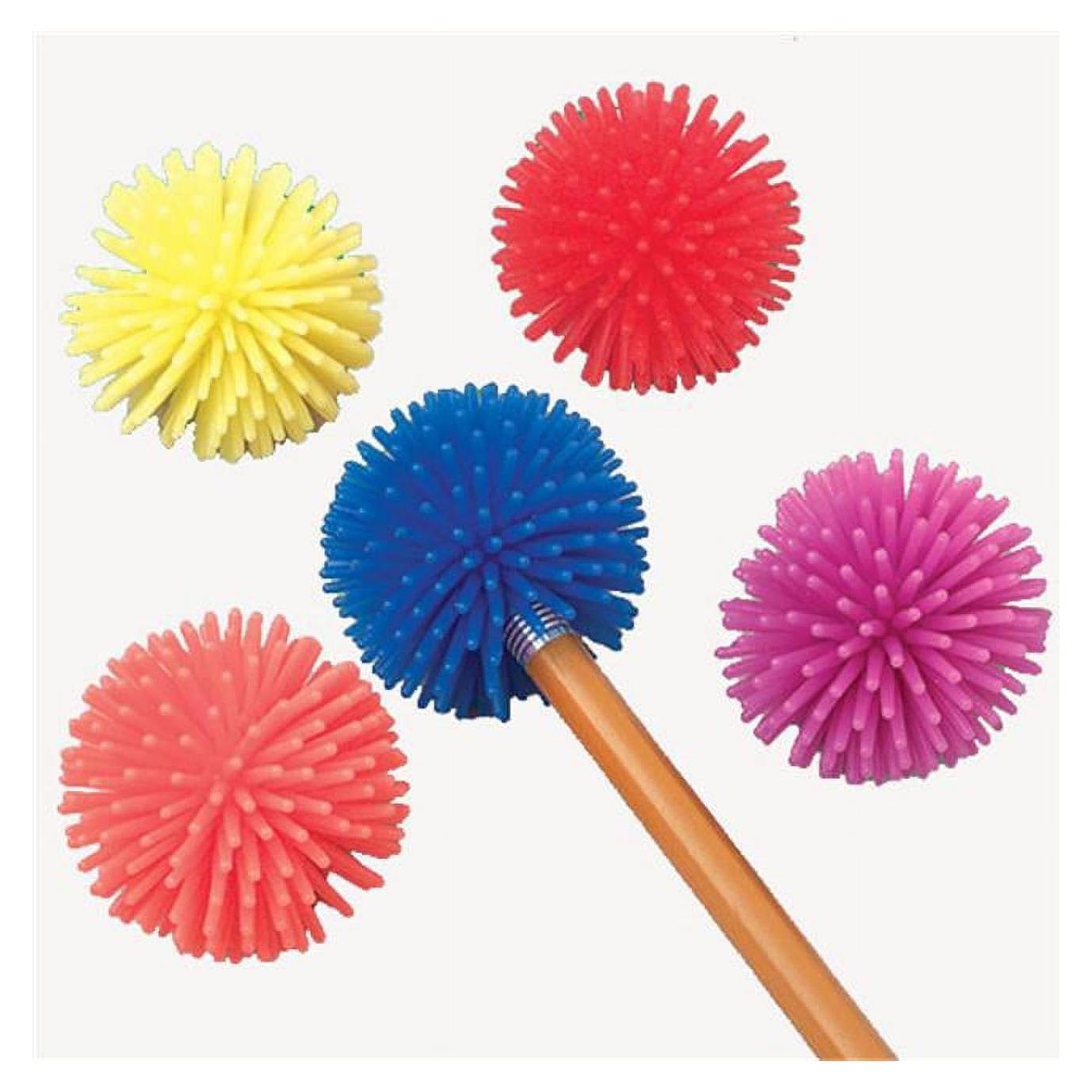 Docena de Tapas de Lápiz con Pelotas Antiestrés U.S. Toy