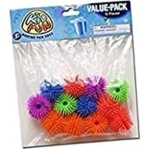 Docena de Tapas de Lápiz con Pelotas Antiestrés U.S. Toy