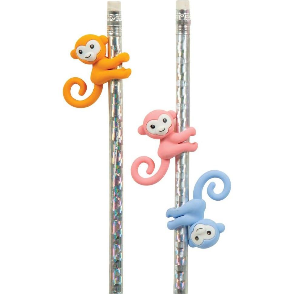 Borradores de lápiz de mono Geddes - Paquete de 24 unidades