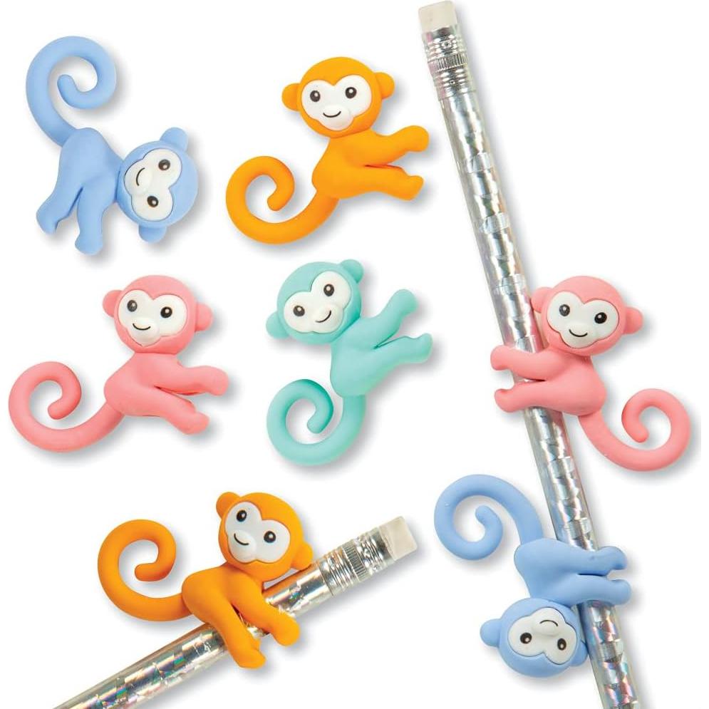 Borradores de lápiz de mono Geddes - Paquete de 24 unidades