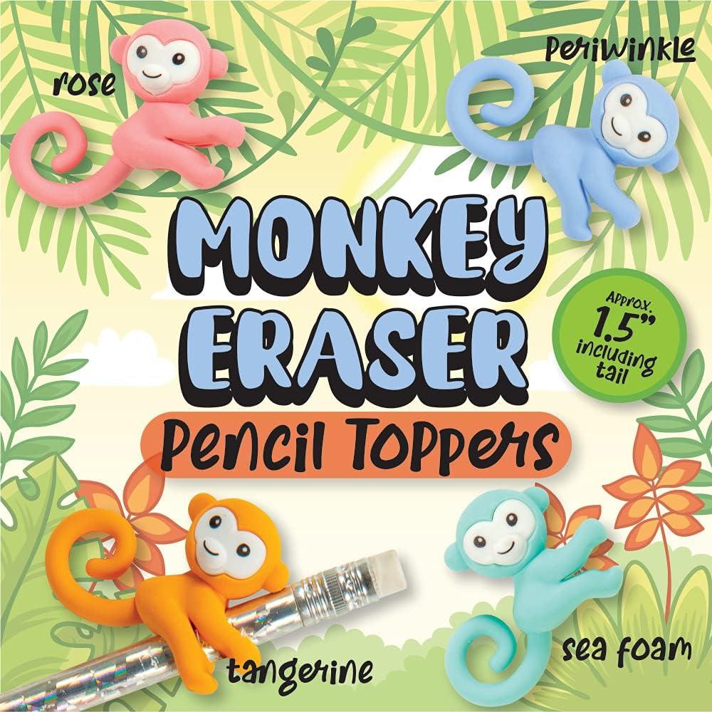 Borradores de lápiz de mono Geddes - Paquete de 24 unidades