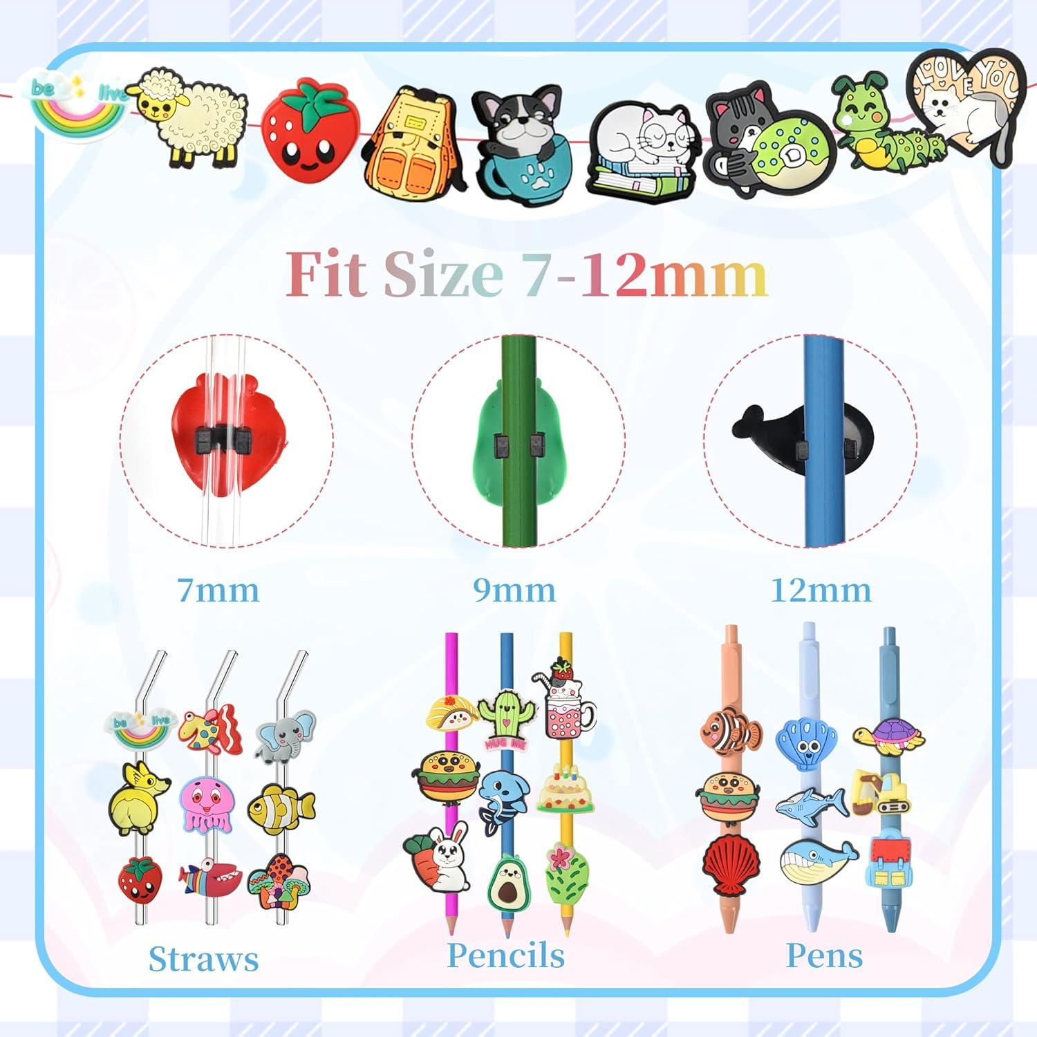 Decoraciones para Lápiz Kaiyuan Dynasty 50 Piezas Aleatorias