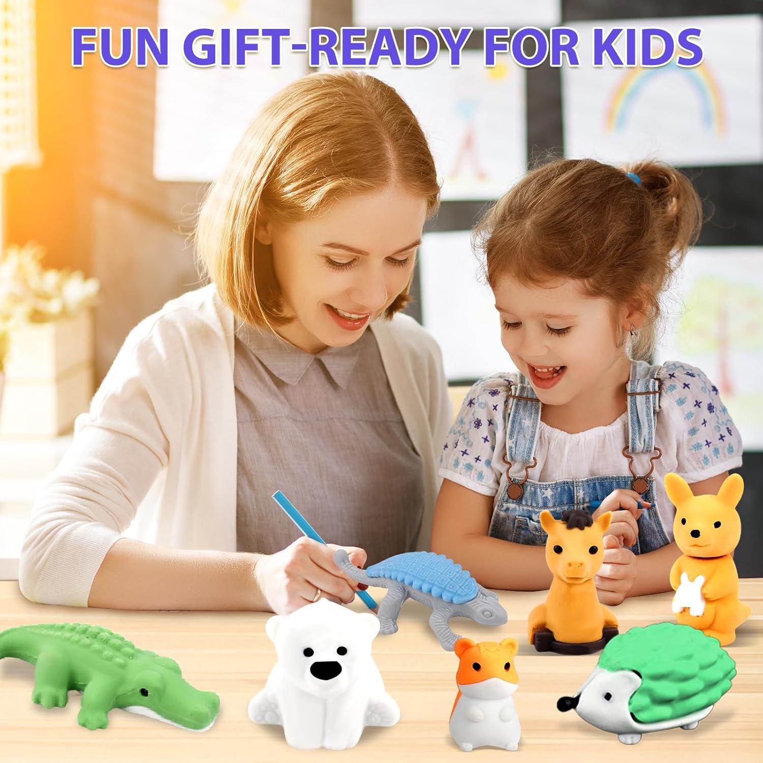 34 Borradores de Animales URSKYTOUS 3D para Niños