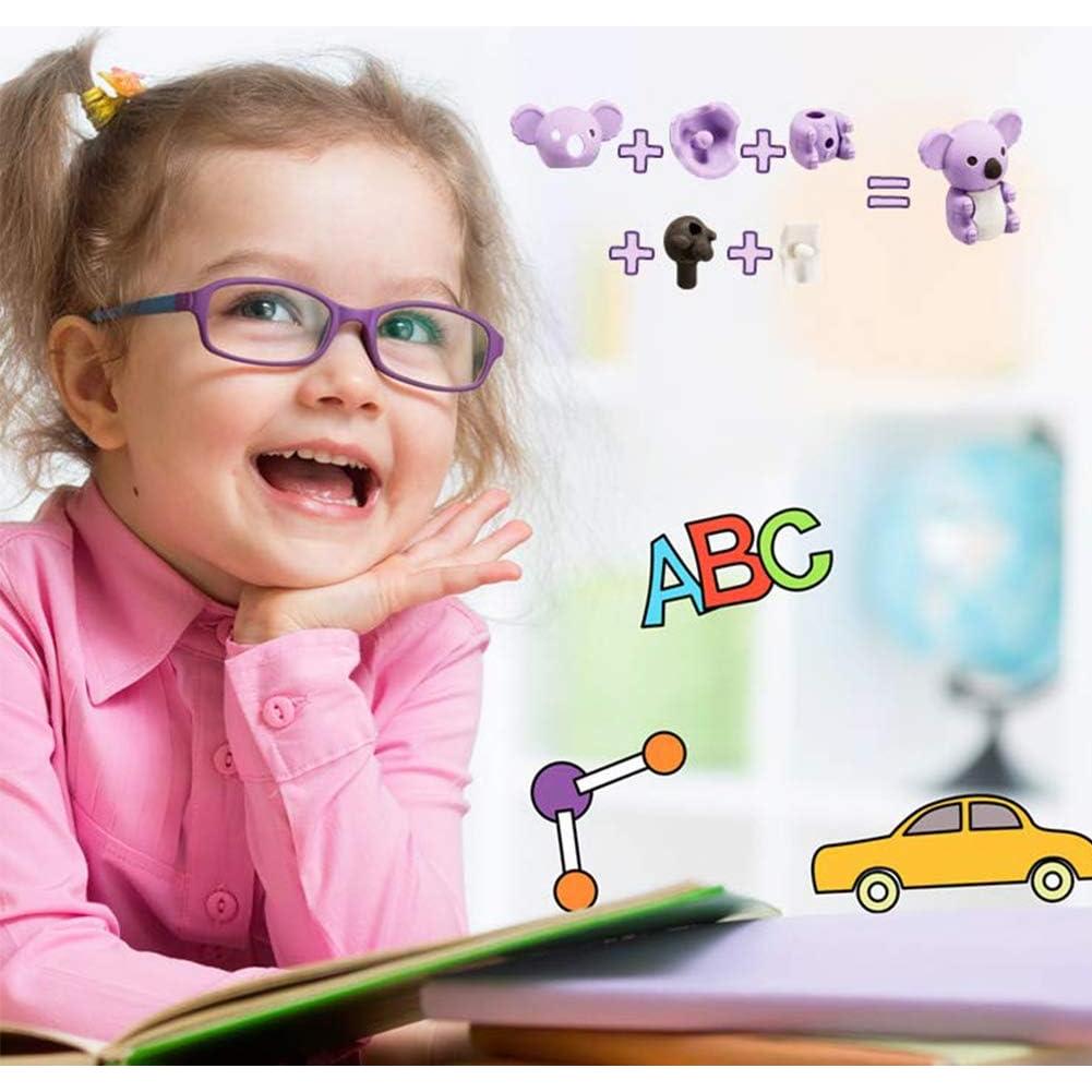 34 Borradores de Animales URSKYTOUS 3D para Niños