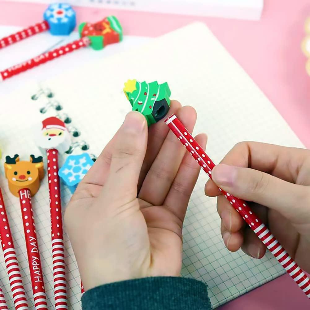 Borradores de Punta de Lápiz OZXTYO - Paquete de 50 Animales y Frutas