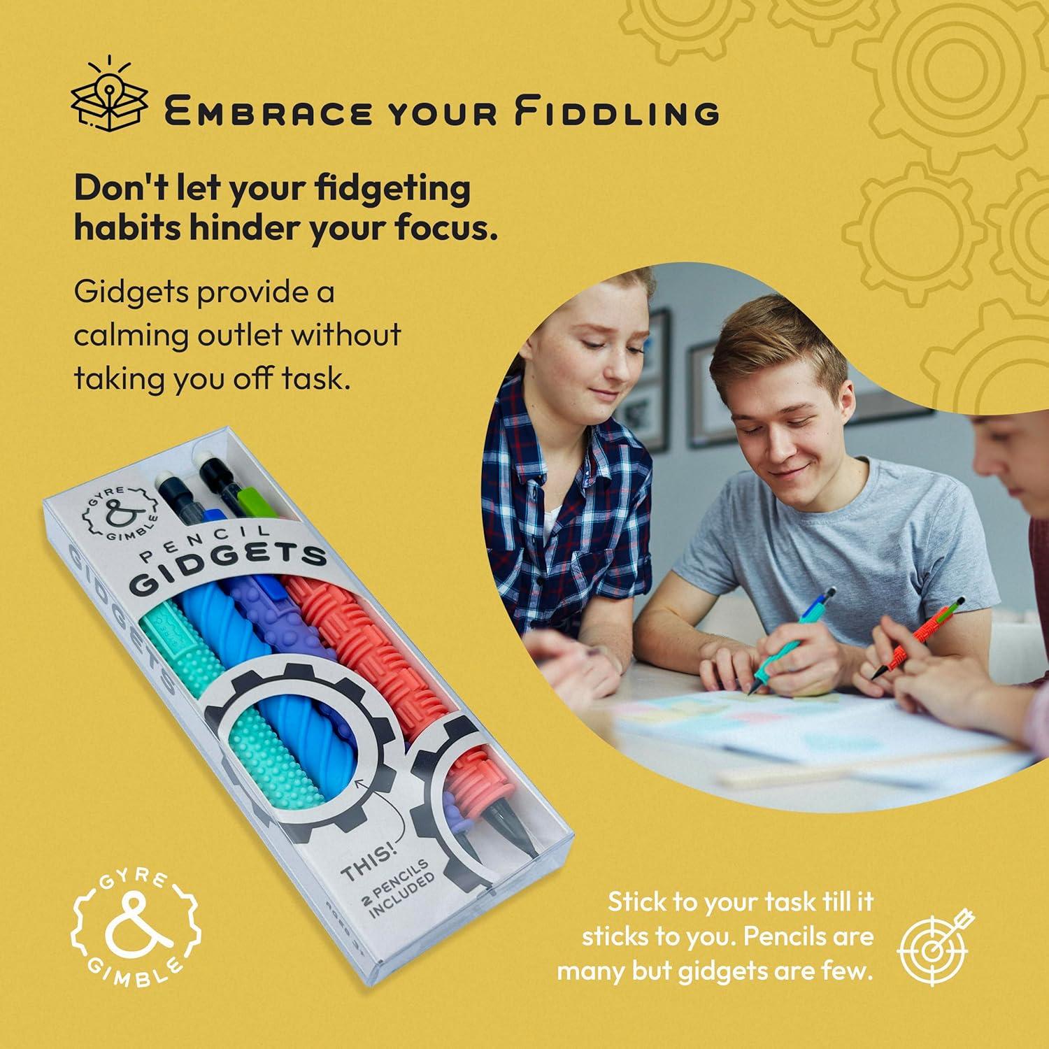 Funda de Silicona Texturizada Gyre & Gimble para Lápiz - 6 Piezas