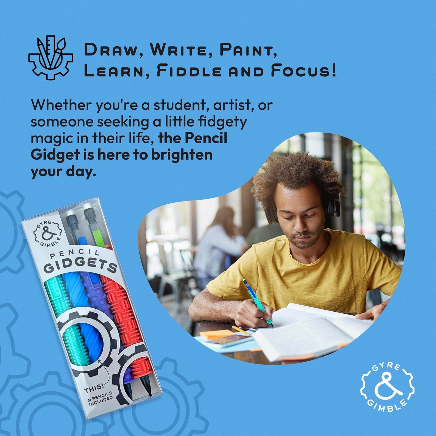 Funda de Silicona Texturizada Gyre & Gimble para Lápiz - 6 Piezas