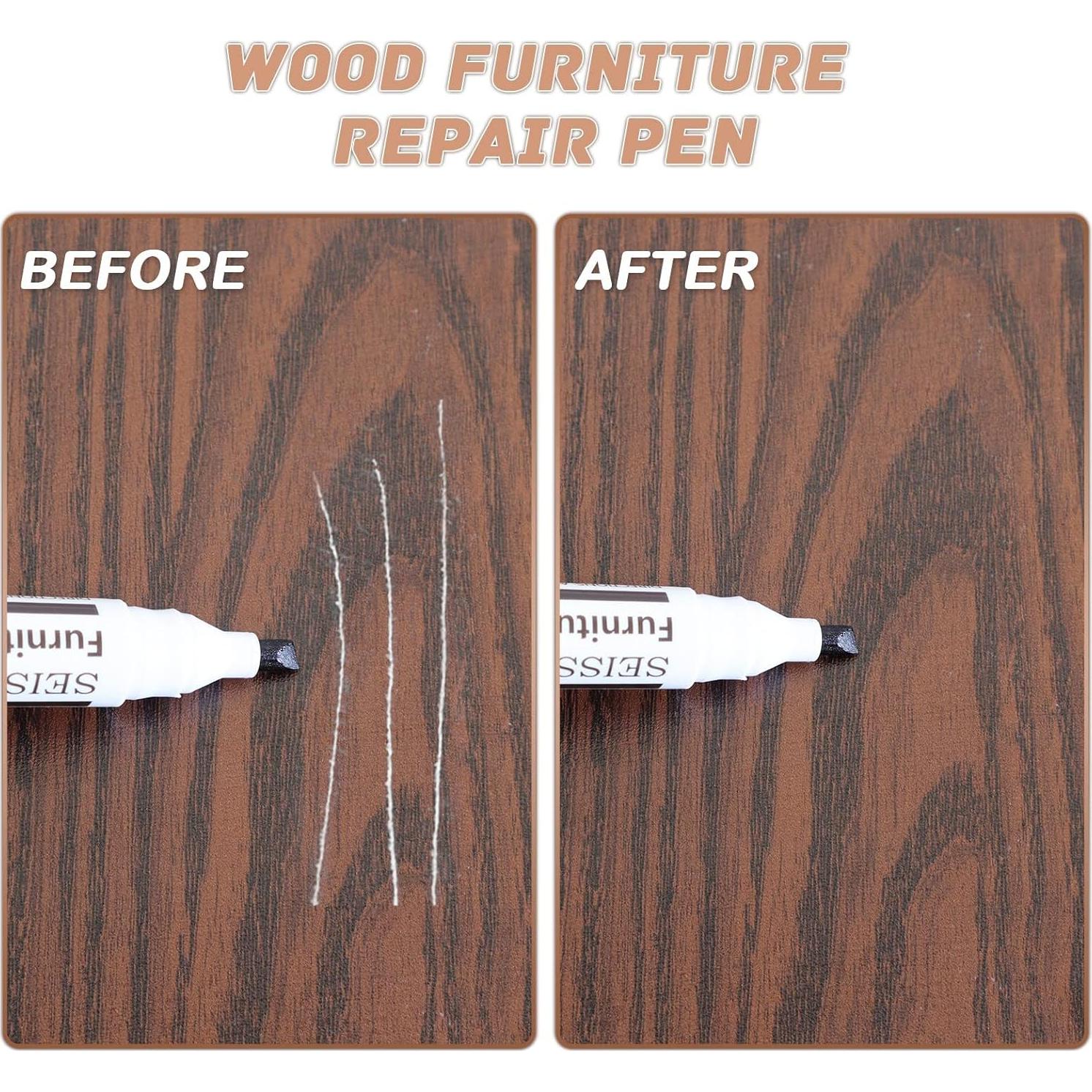 Kit de Marcadores de Retoque SEISSO para Madera - 12 Colores