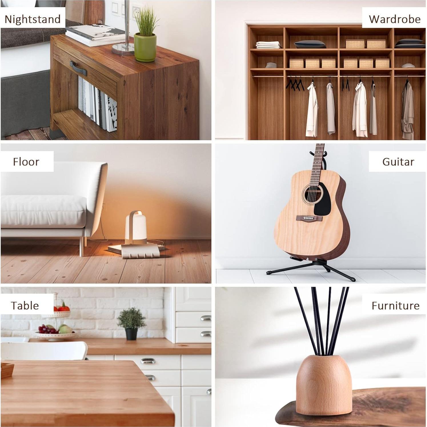 Kit de Marcadores de Retoque SEISSO para Madera - 12 Colores