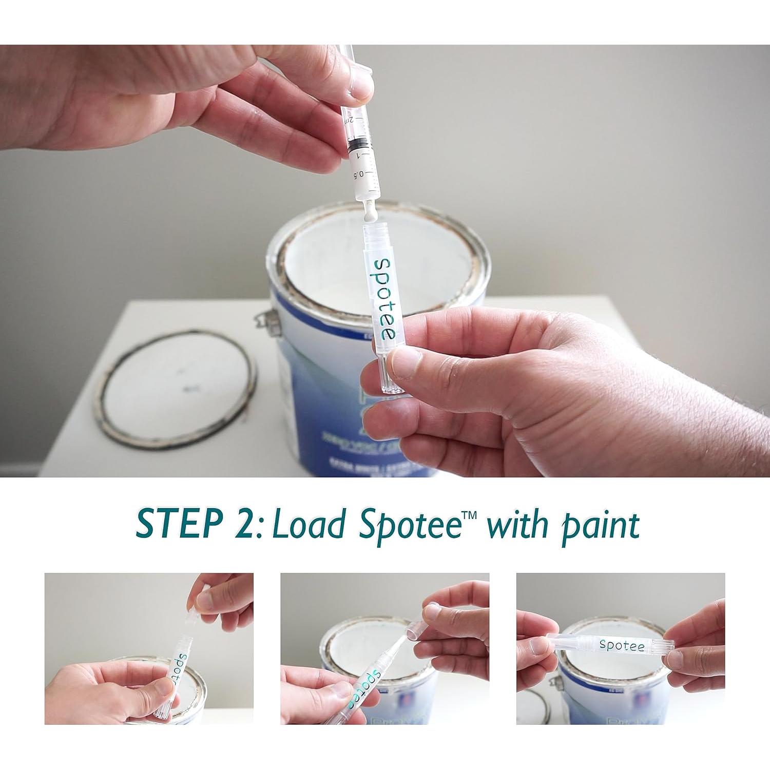 Set de 6 Bolígrafos de Pintura Rellenables Spotee - Retoques