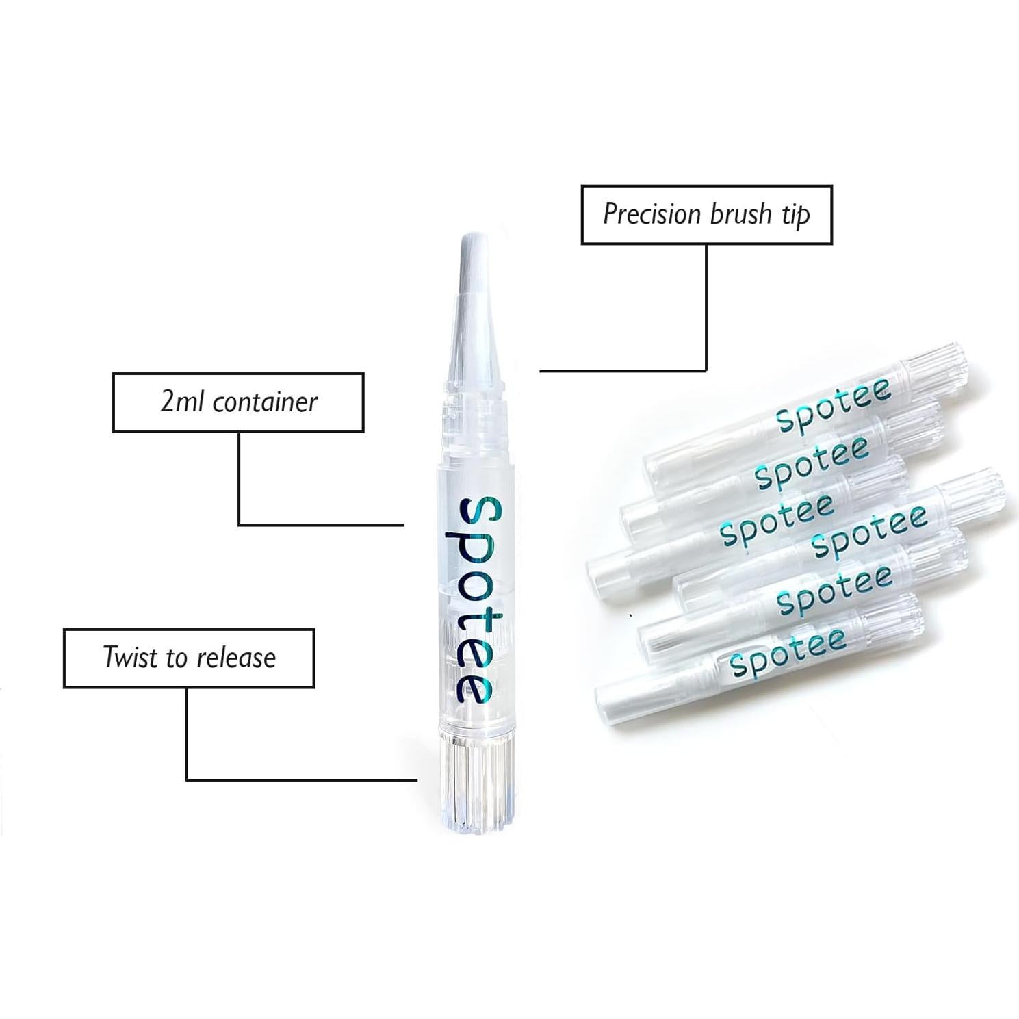 Set de 6 Bolígrafos de Pintura Rellenables Spotee - Retoques