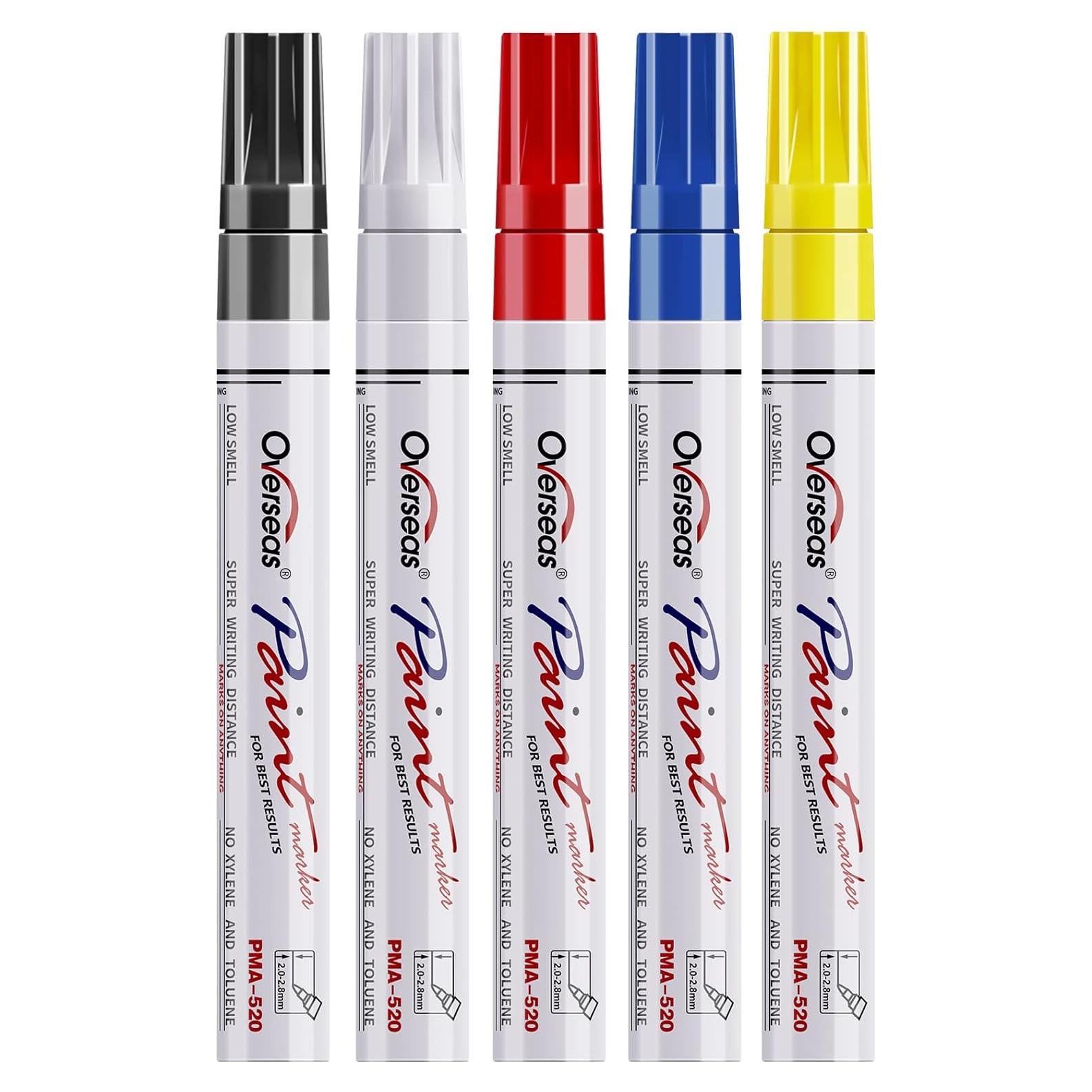 Marcadores de Pintura a Base de Aceite Lesun - 5 Colores