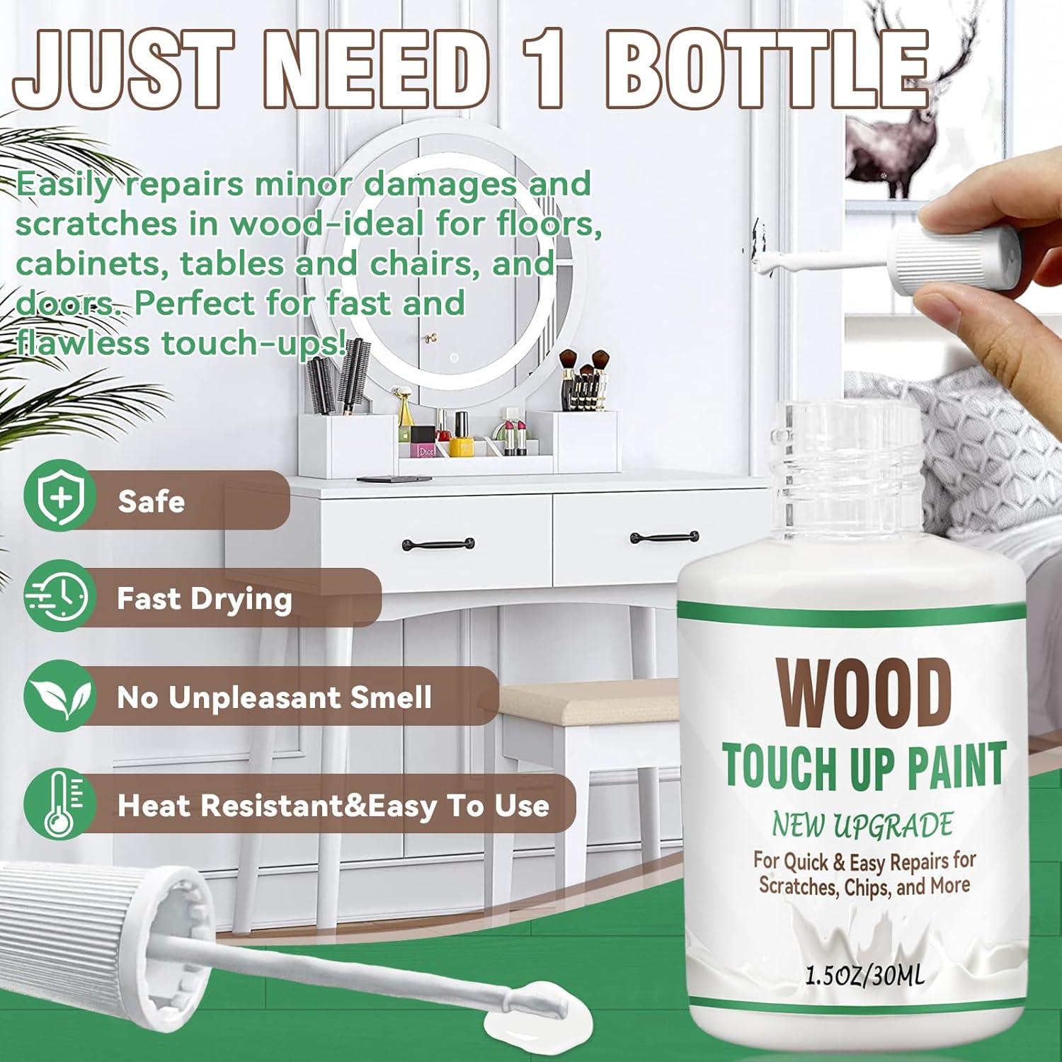 Pintura para Reparación de Madera Balldanlu 30ml Blanca