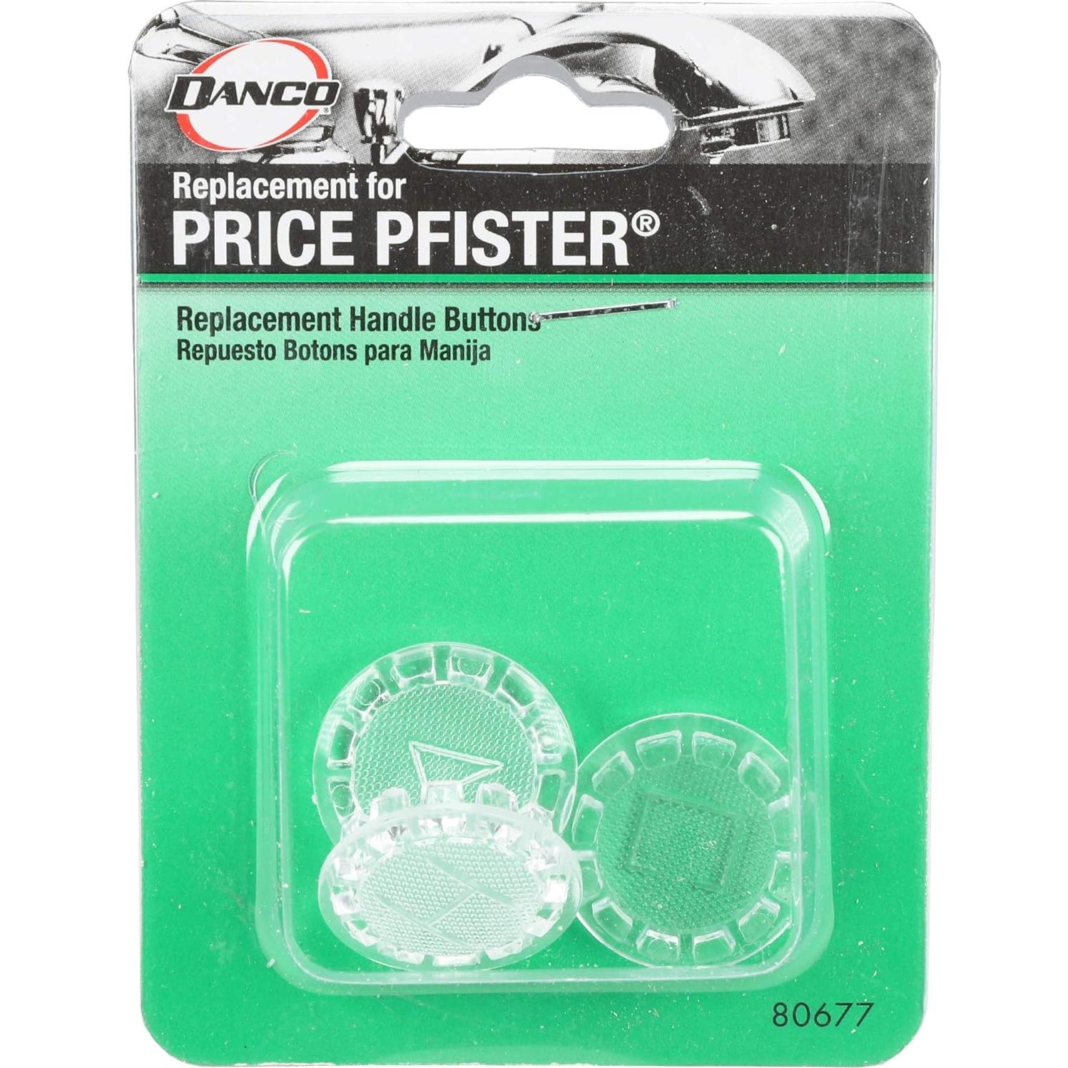 Botones de Índice Danco 80677 para Grifos Price Pfister - 3 Piezas