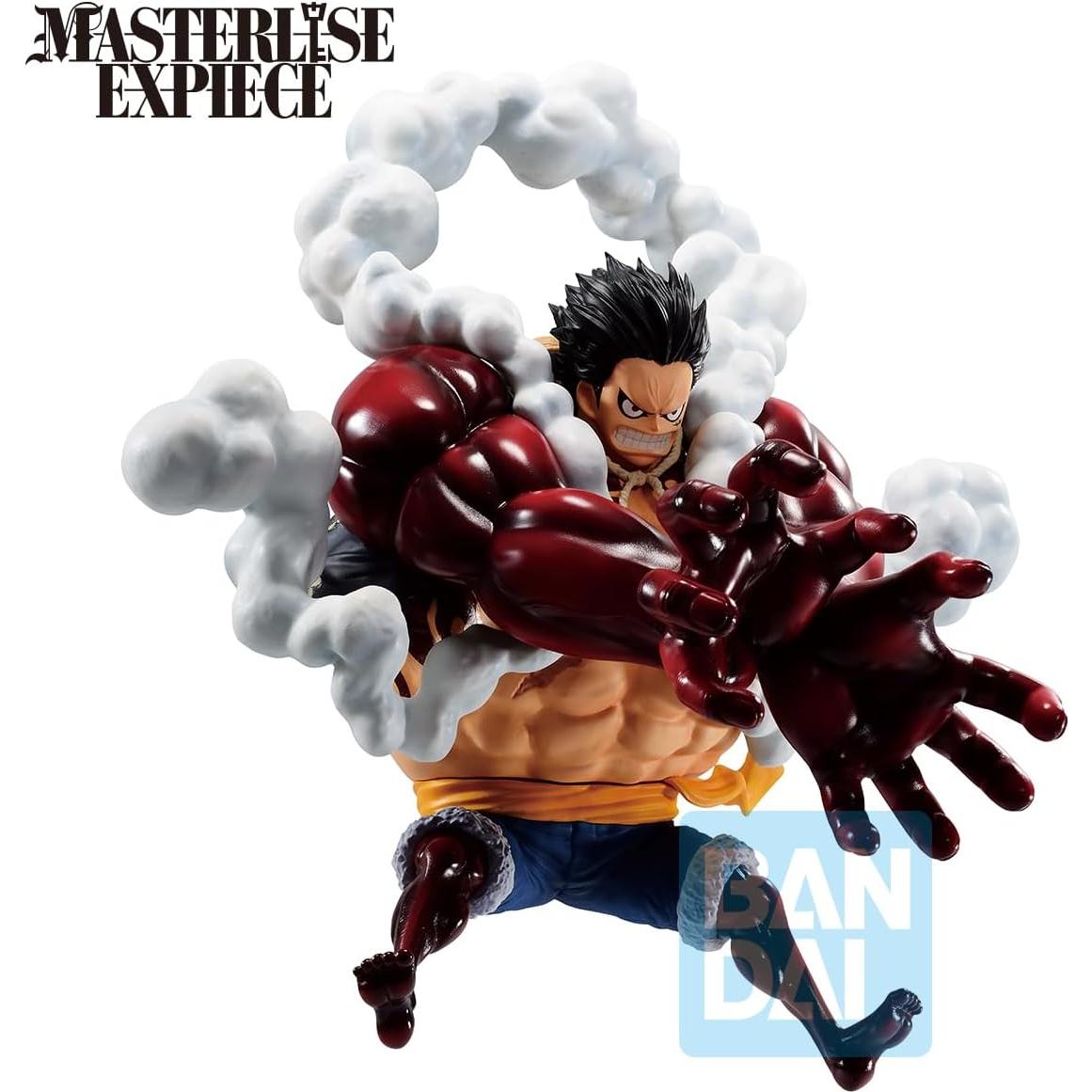 Estatua Coleccionable Luffy Gear 4 Bandai 20 cm Detalle Alto