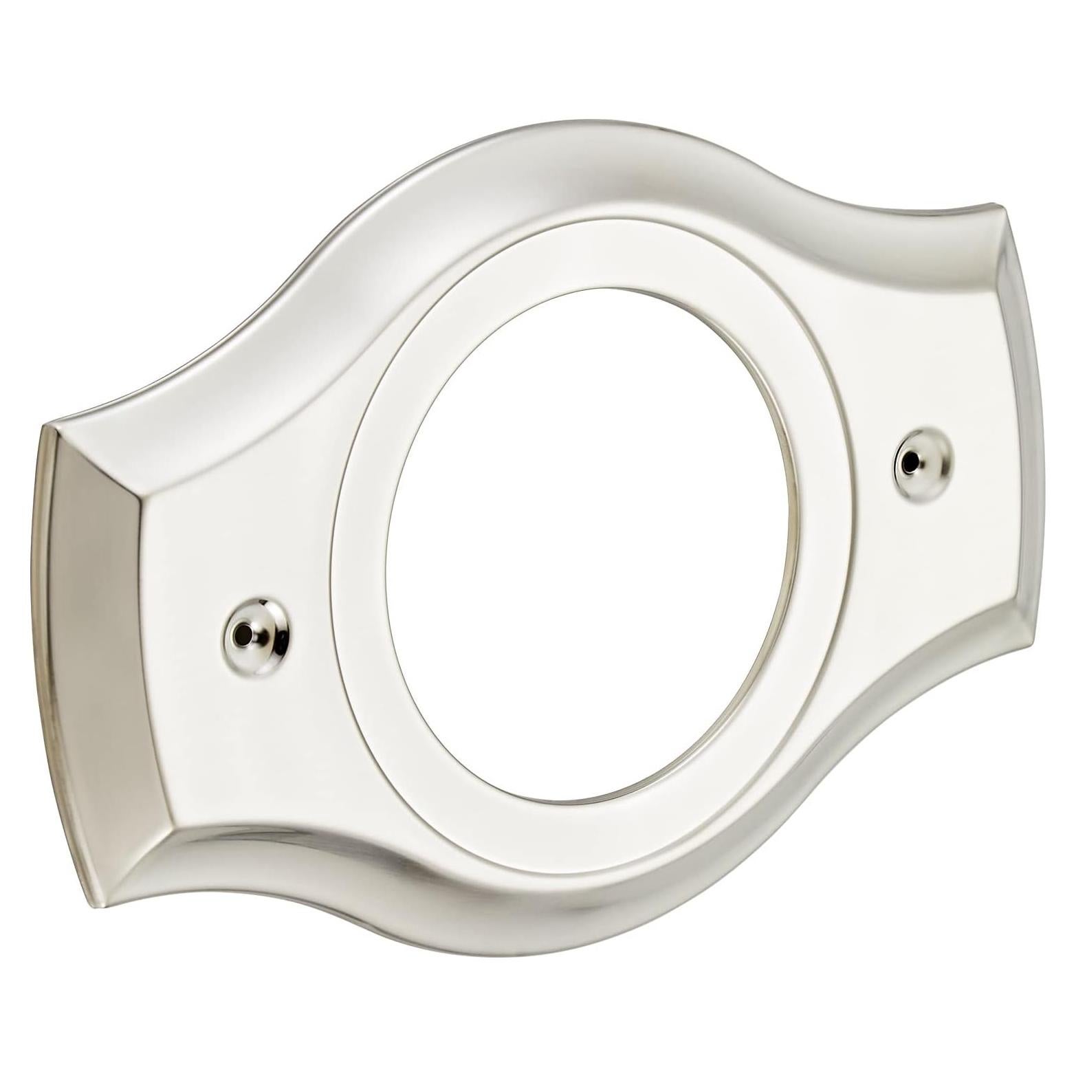 Placa de Cubierta de Ducha Tearel Níquel Cepillado 35.56x25.4cm