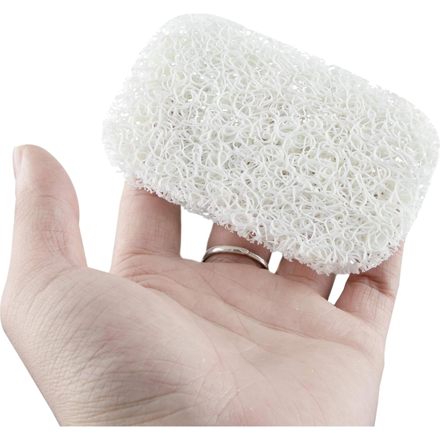 Soporte para Jabón Snowkingdom Pack 4 Unidades Blanco PVC