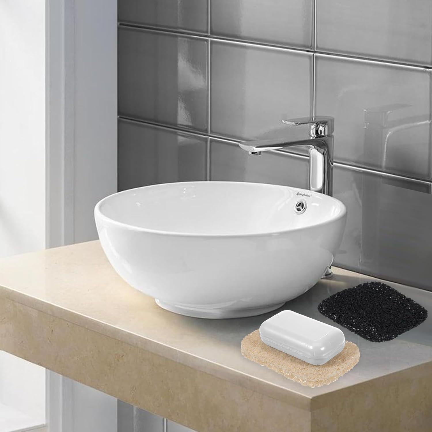 6 Almohadillas Antideslizantes para Jabón Tweruna - Drenaje Rápido