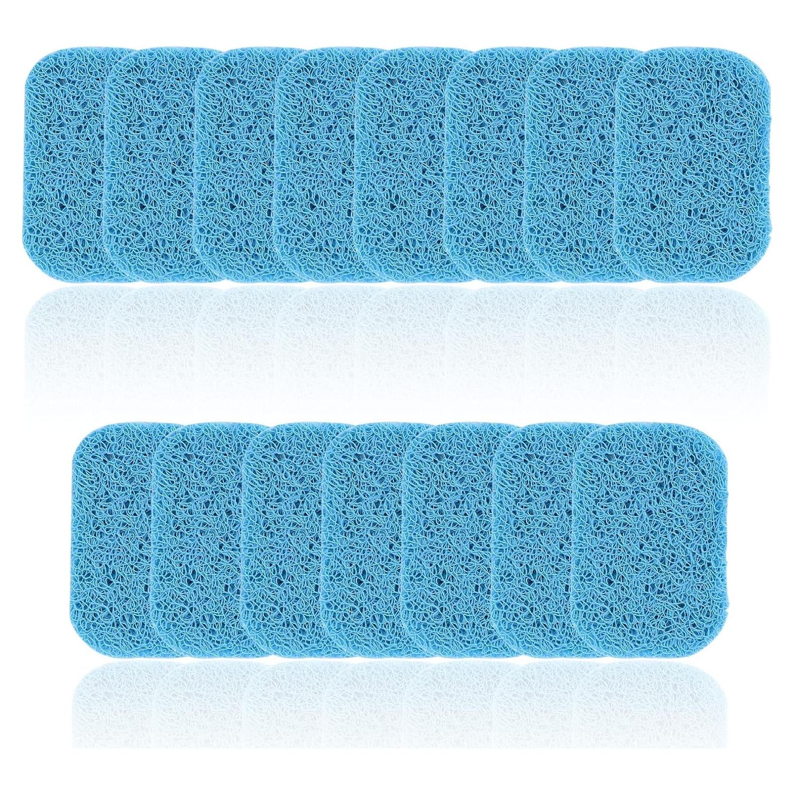 15 Piezas Almohadilla Elevadora de Jabón YANZHAN Azul