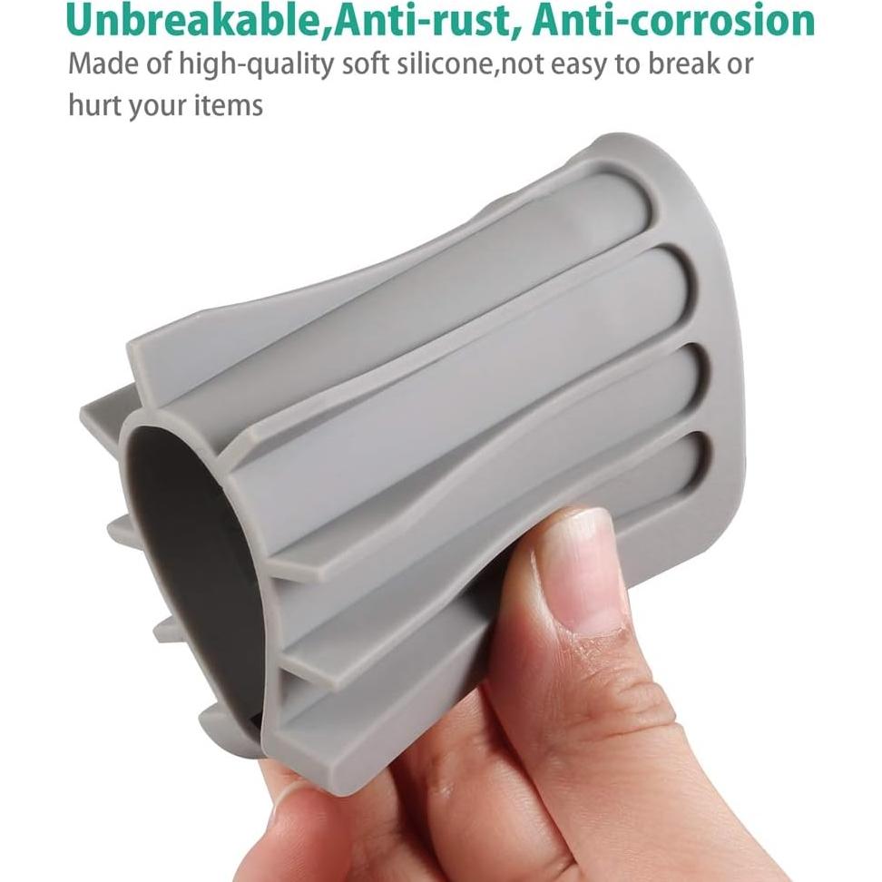 Soporte de Jabón EOYCPM 3 Piezas Silicona Antideslizante