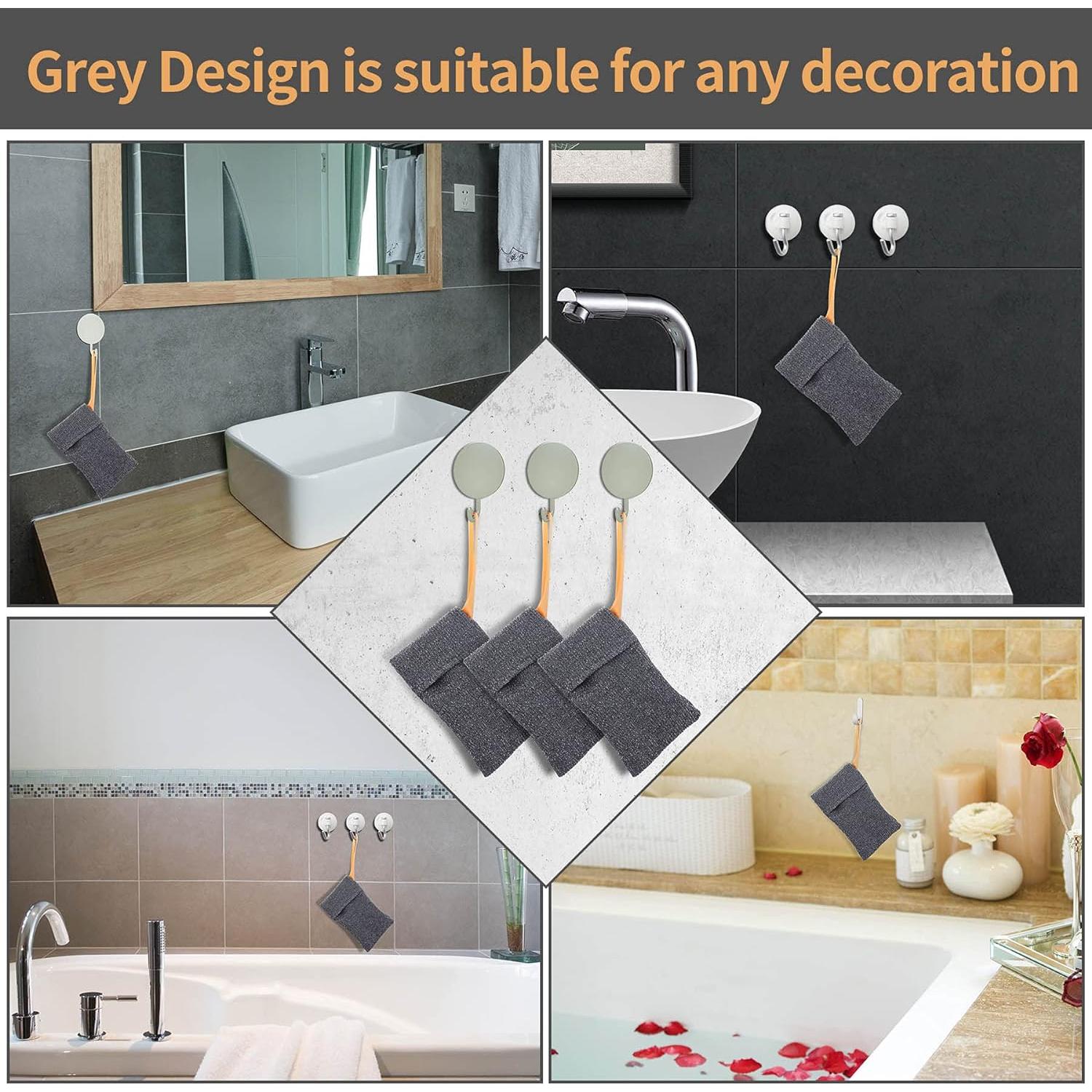 Paquete de 6 Bolsas Exfoliantes Antimbee para Jabón en Barra