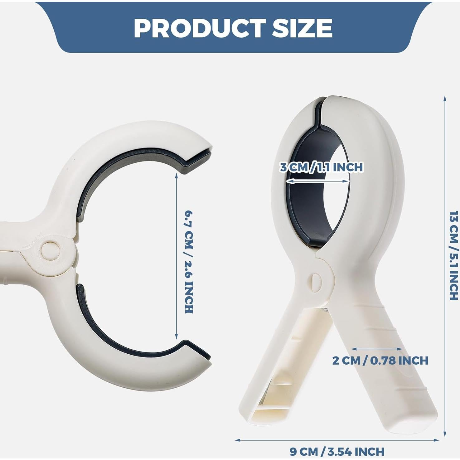 Clip de Toalla de Playa FeFu Extra Grande Paquete de 8